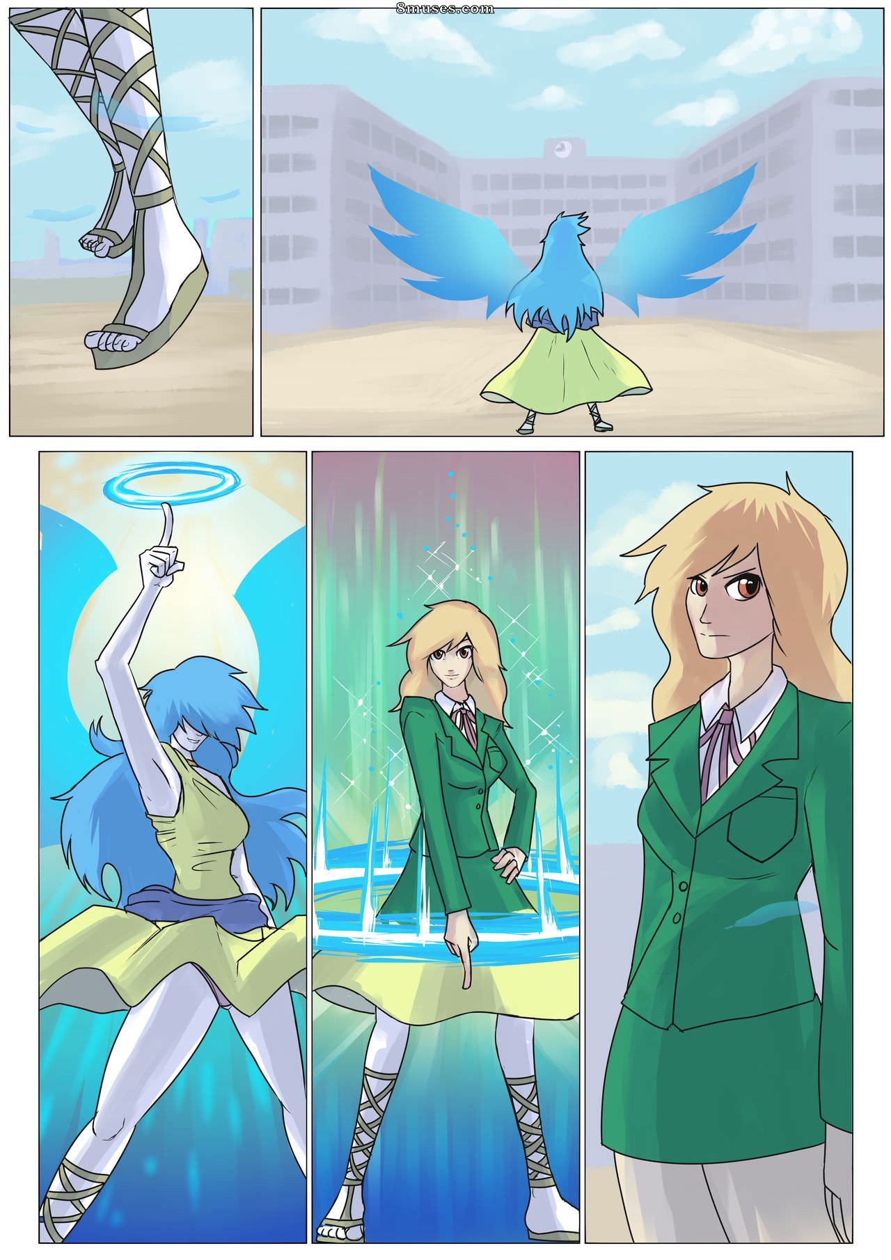 Lemonfont Comics - Celestial Clash - Page 2