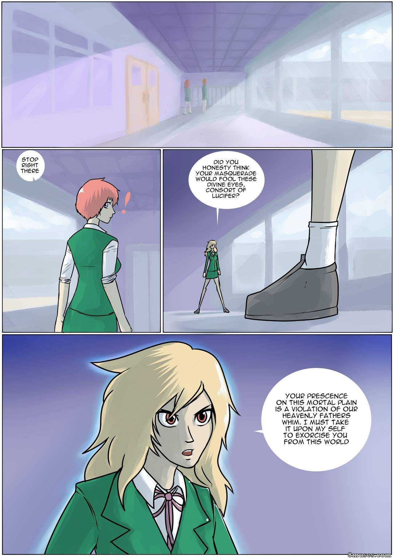 Lemonfont Comics - Conflito celestial - Página 6