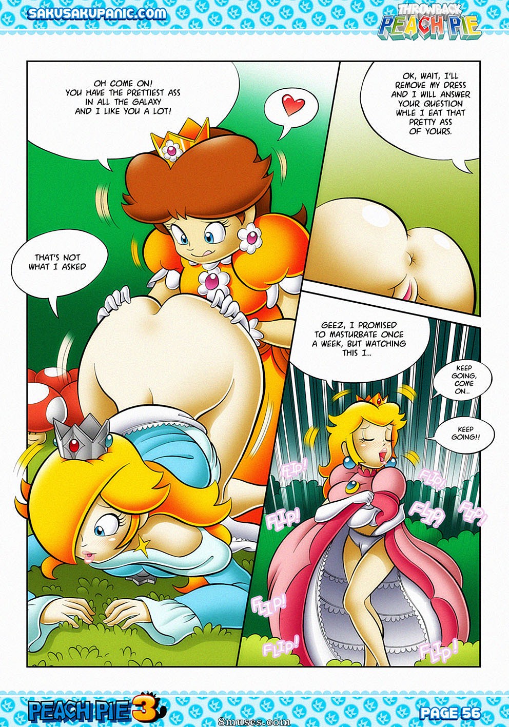 SakuSakuPanic Comics - Throwback Peach Pie - Page 4