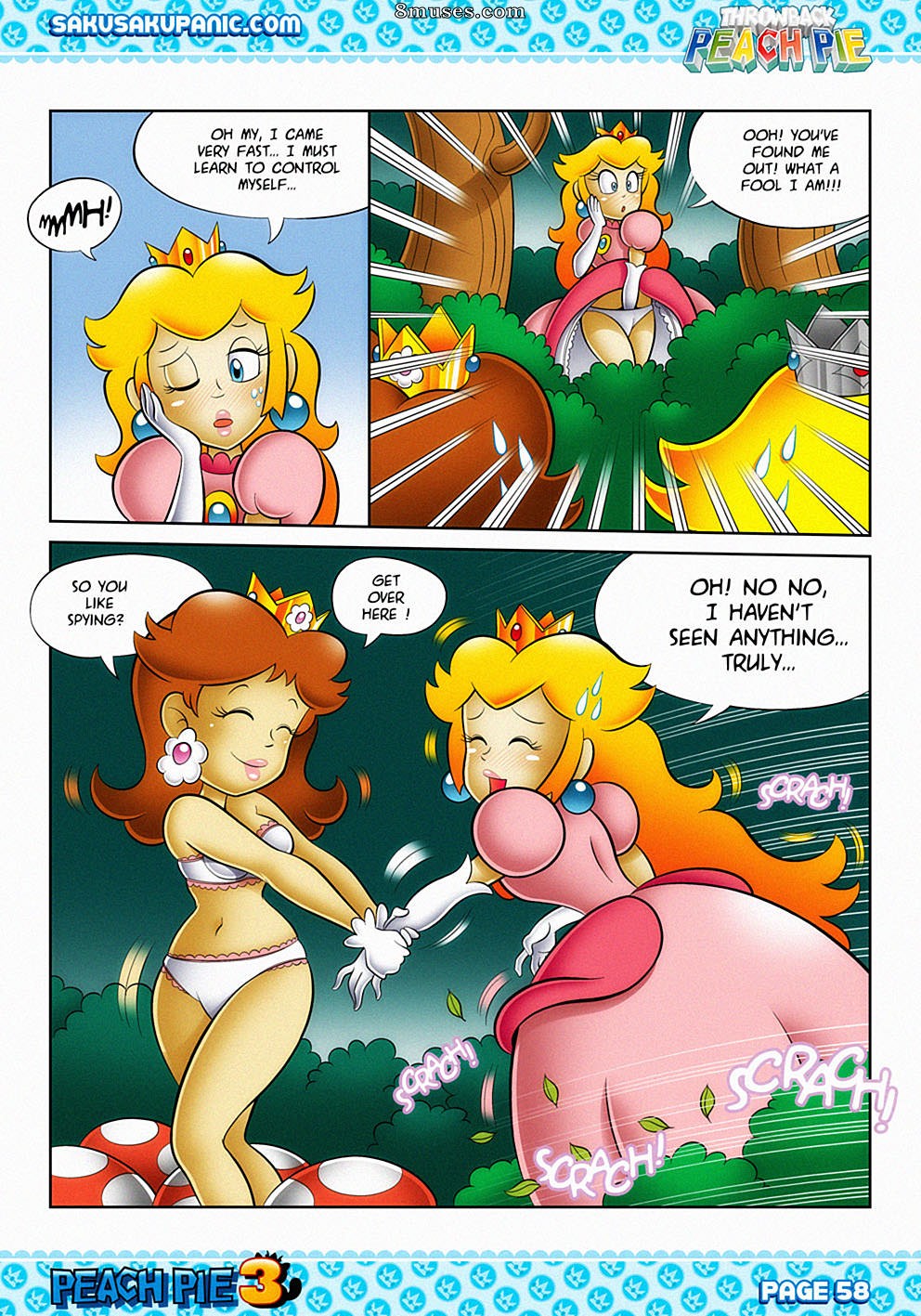 SakuSakuPanic Comics - Throwback Peach Pie - Page 6
