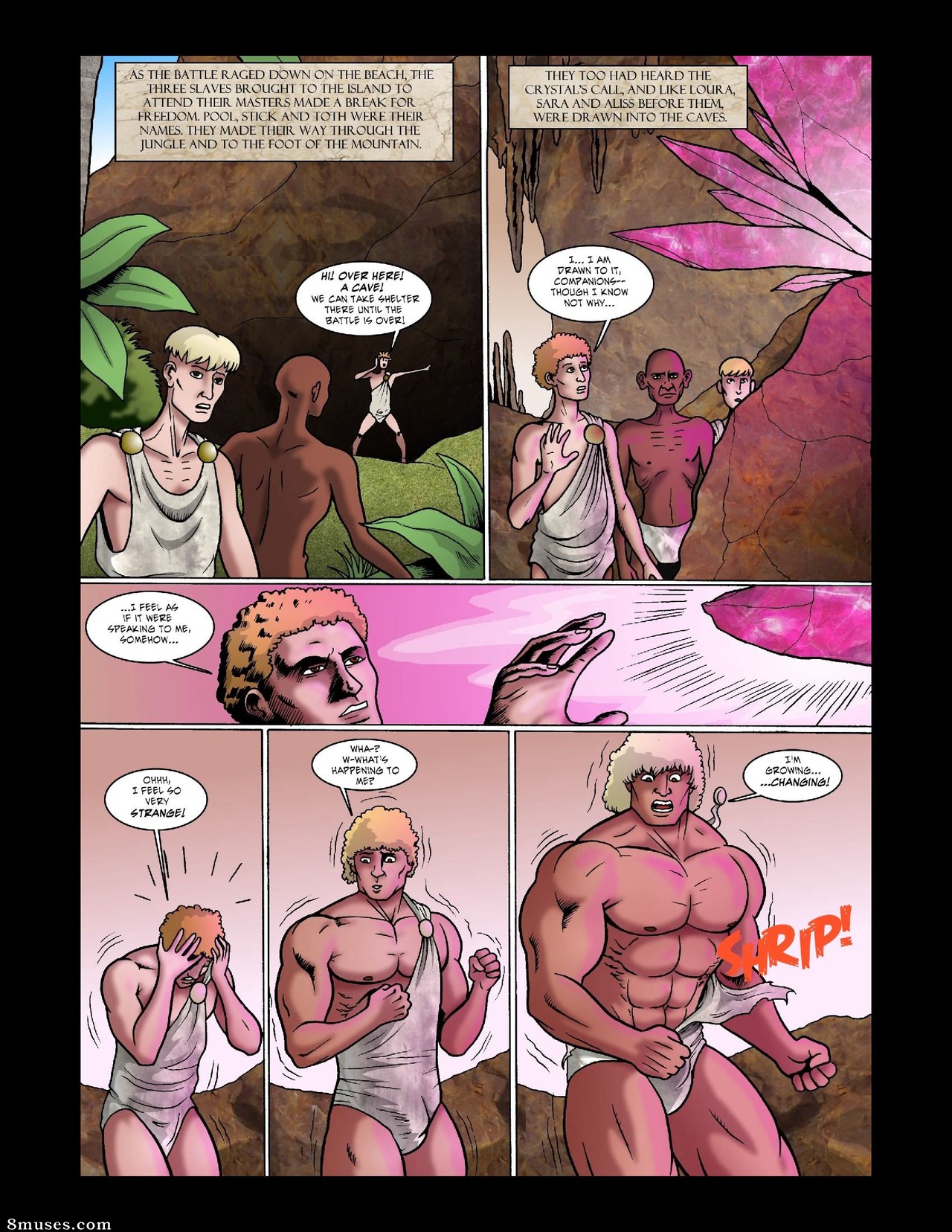 Manic Comics - The Growth Crystal - Special Edition - Page 12