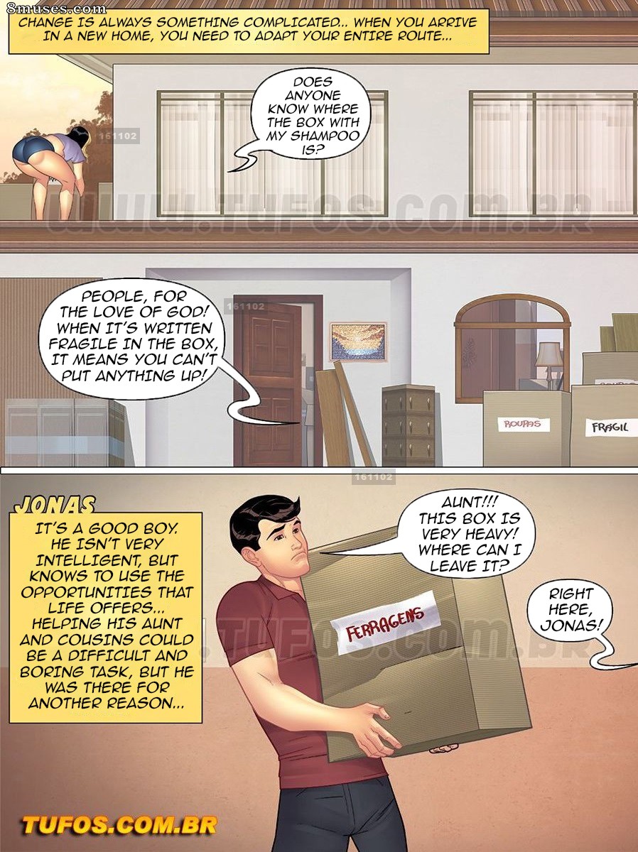 Tia, primas e cia - English - Issue 1 - Moving Day is a Mess - Page 2