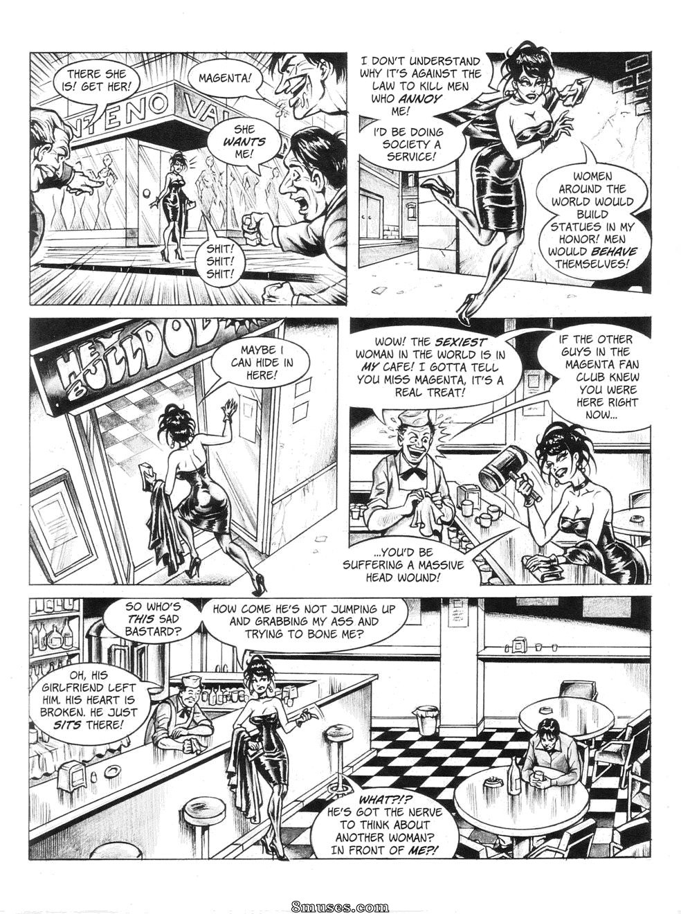 Nicola Guerra Comics - Dia de Magenta - Página 8