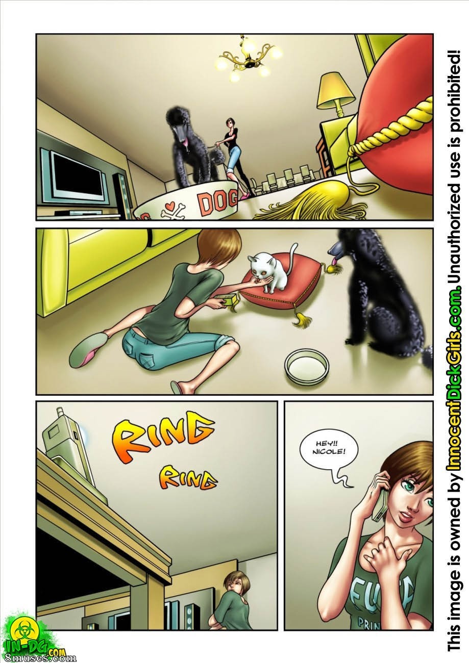 Innocent Dickgirls Comics - The Housesitter - Page 4