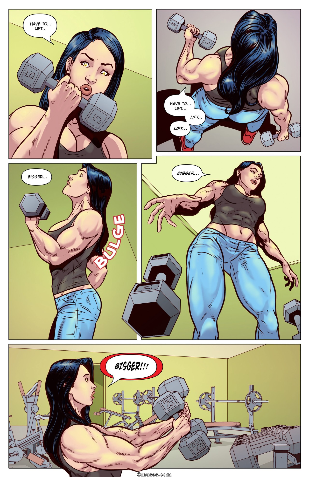 Curse of the Were Bodybuilder - Issue 1 - Page 8