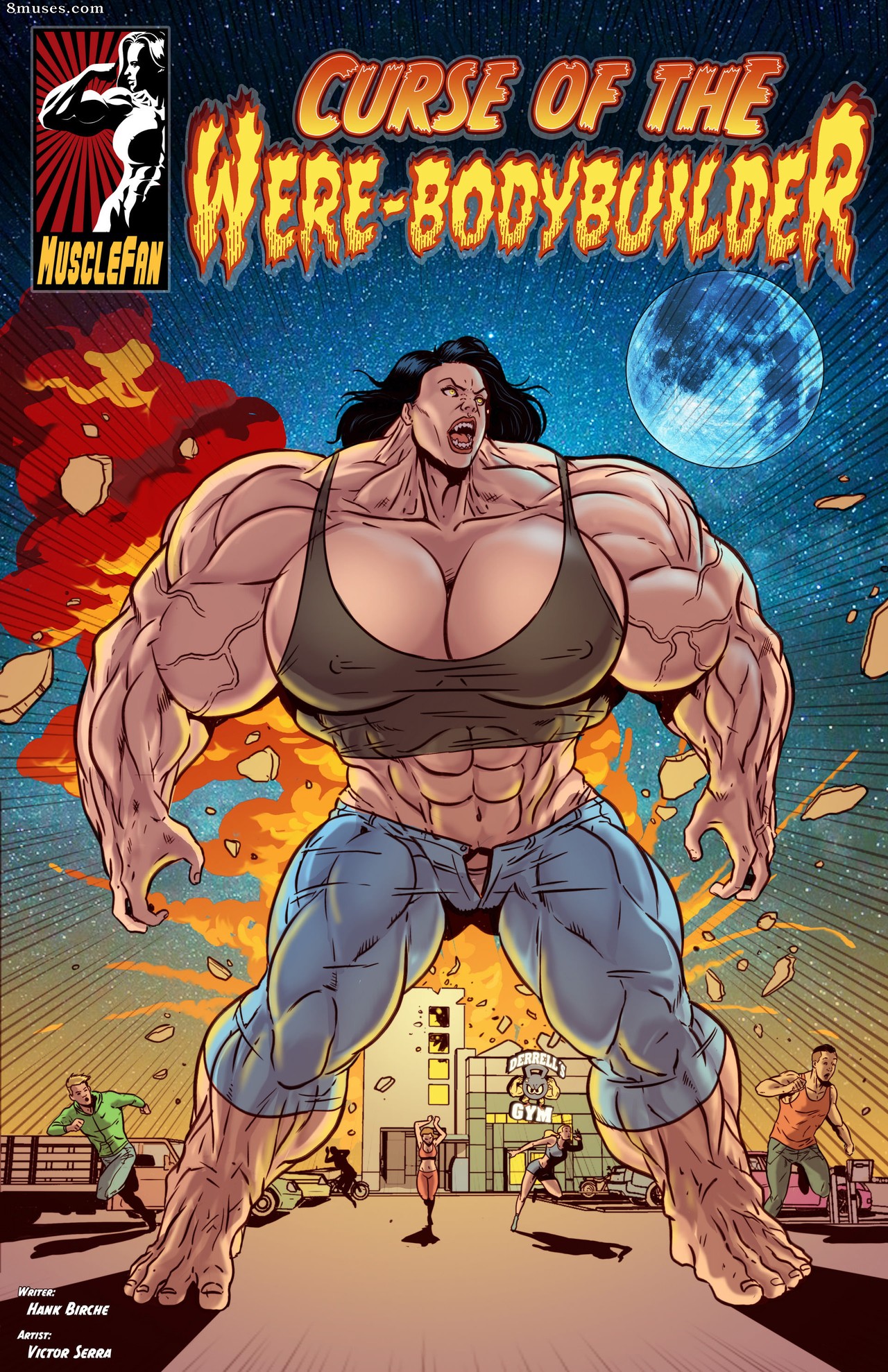 Page 1 | MuscleFan-Comics/Curse-of-the-Were-Bodybuilder/Issue-1 | 8muses -  Sex Comics