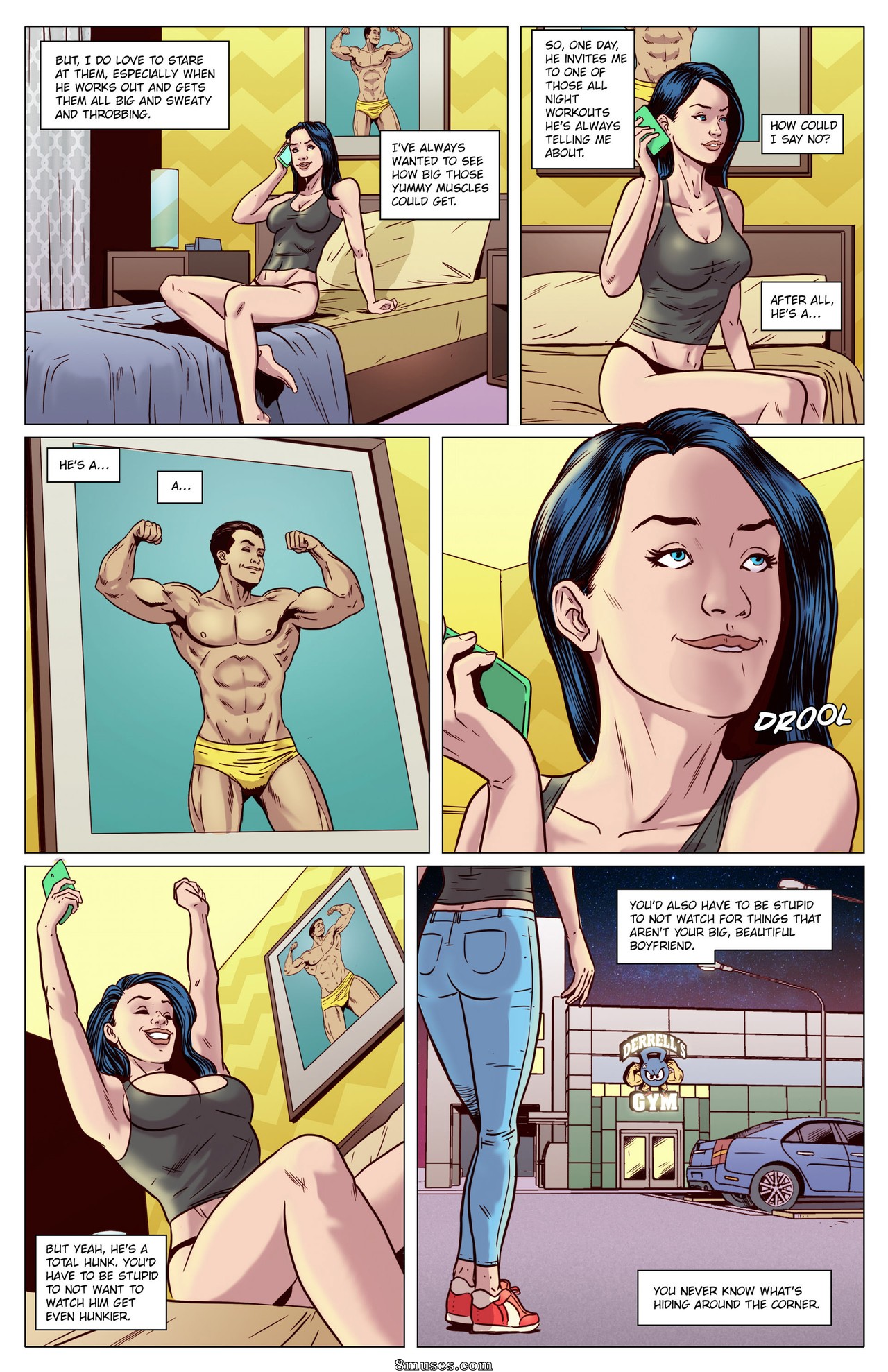 Curse of the Were Bodybuilder - Issue 1 - Page 4