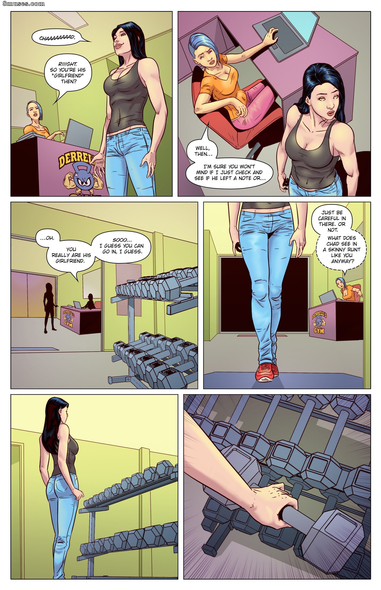 Curse of the Were Bodybuilder - Issue 1 - Page 7
