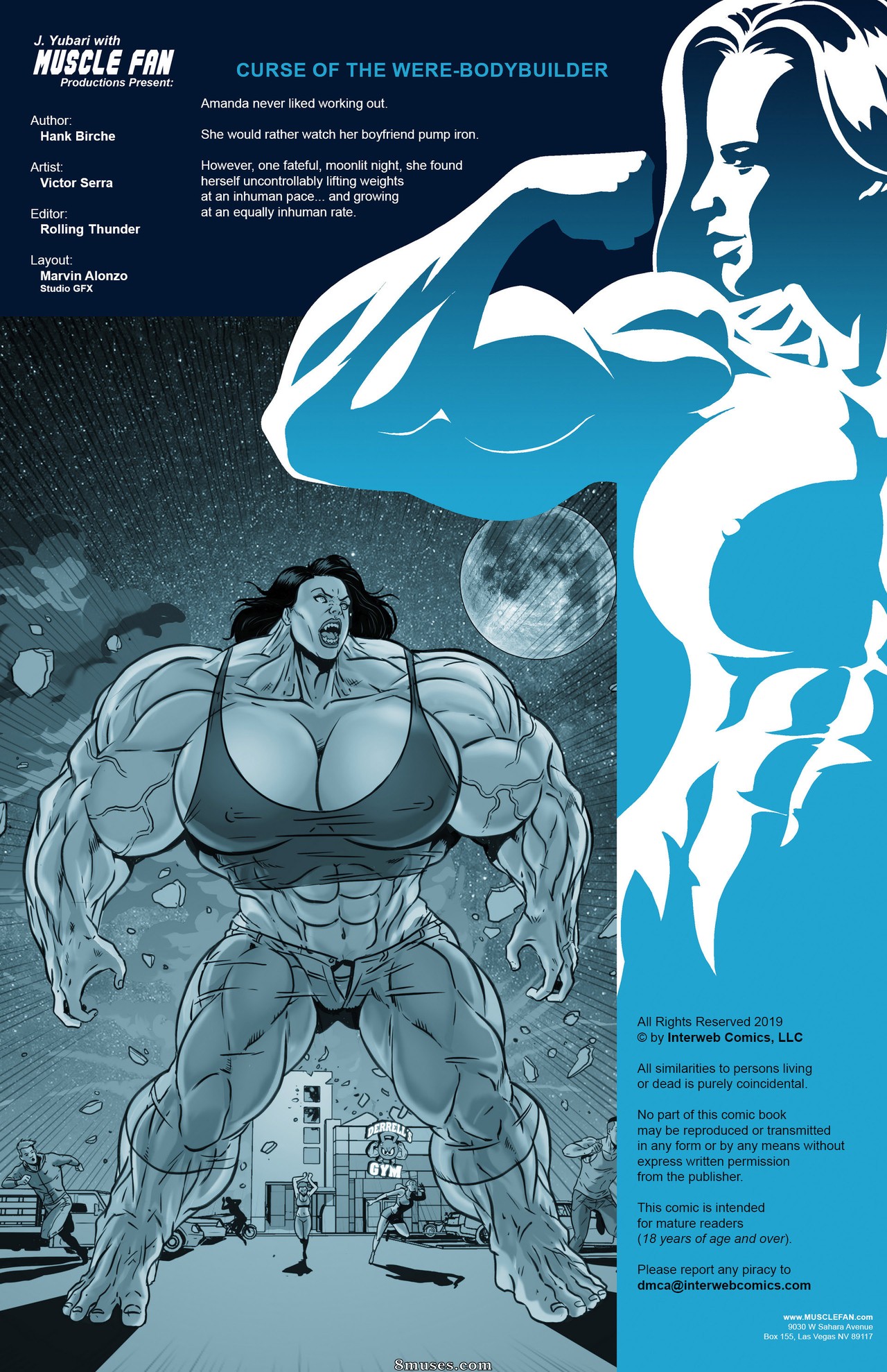 Maldição do bodybuilder lobisomem - Edição 1 - Página 2