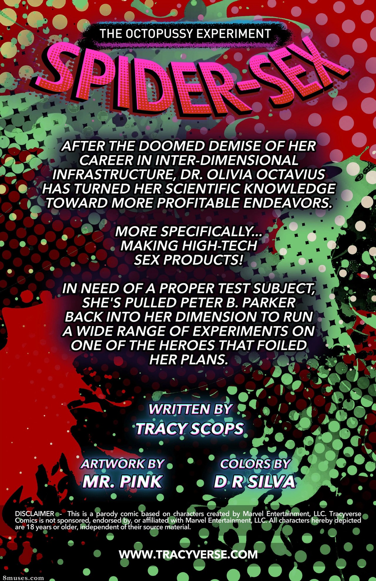 Tracy Scops Comics - Spider-Sex - The Octopussy Experiment - Page 2