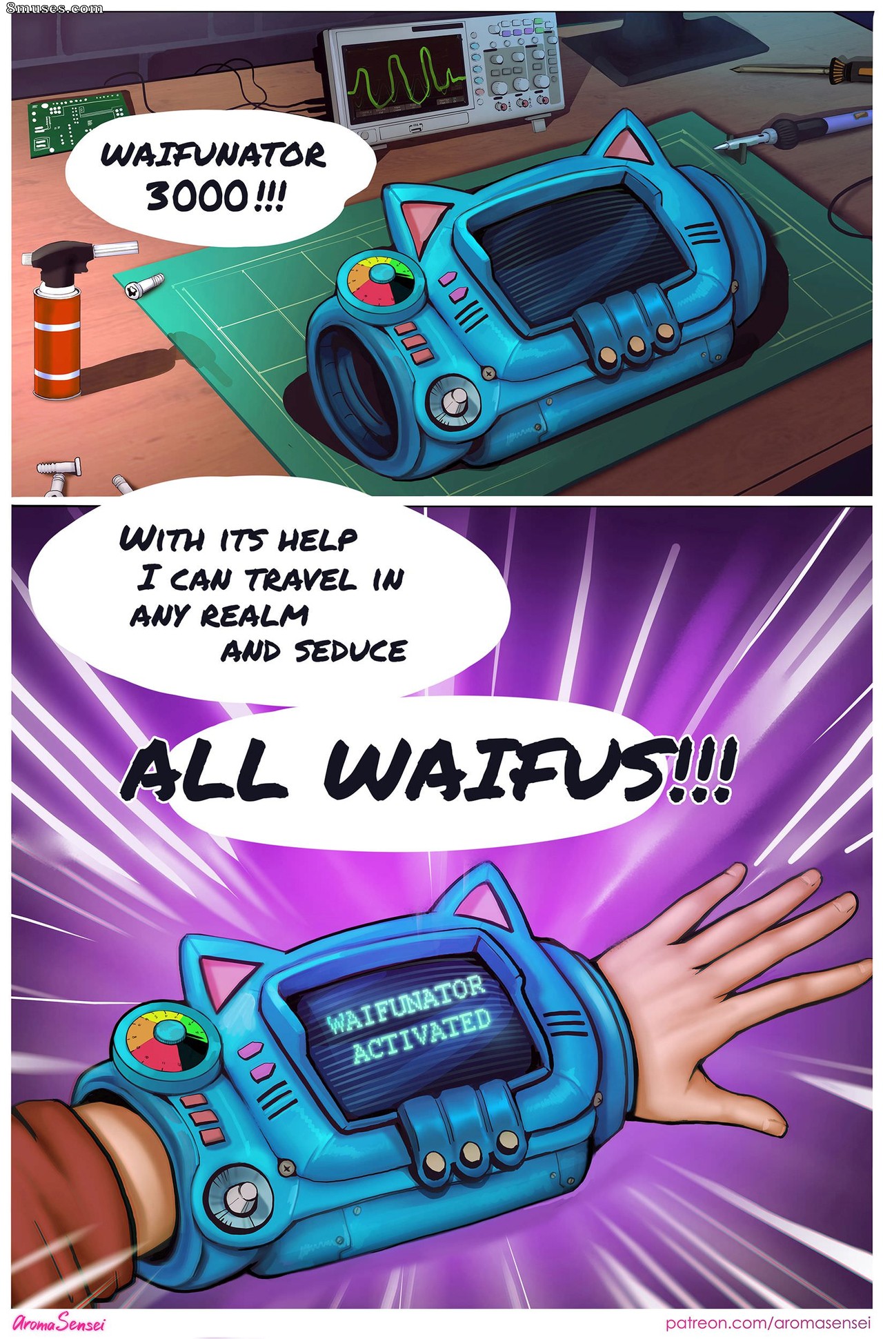 Waifunator - Issue 1 - Page 3
