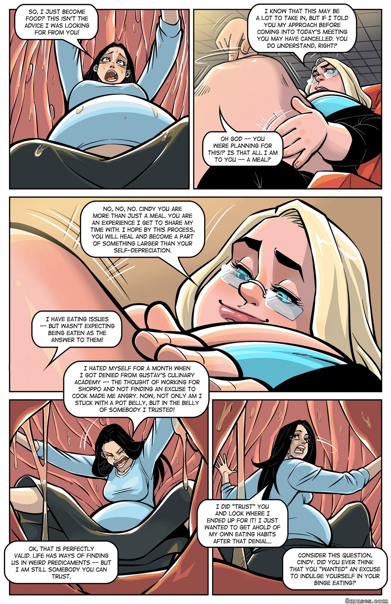 Page 13 | Various-Authors/Vore-Fan-Comics/Meeting-with-Dr-Beckett/Issue-2 |  8muses - Sex Comics