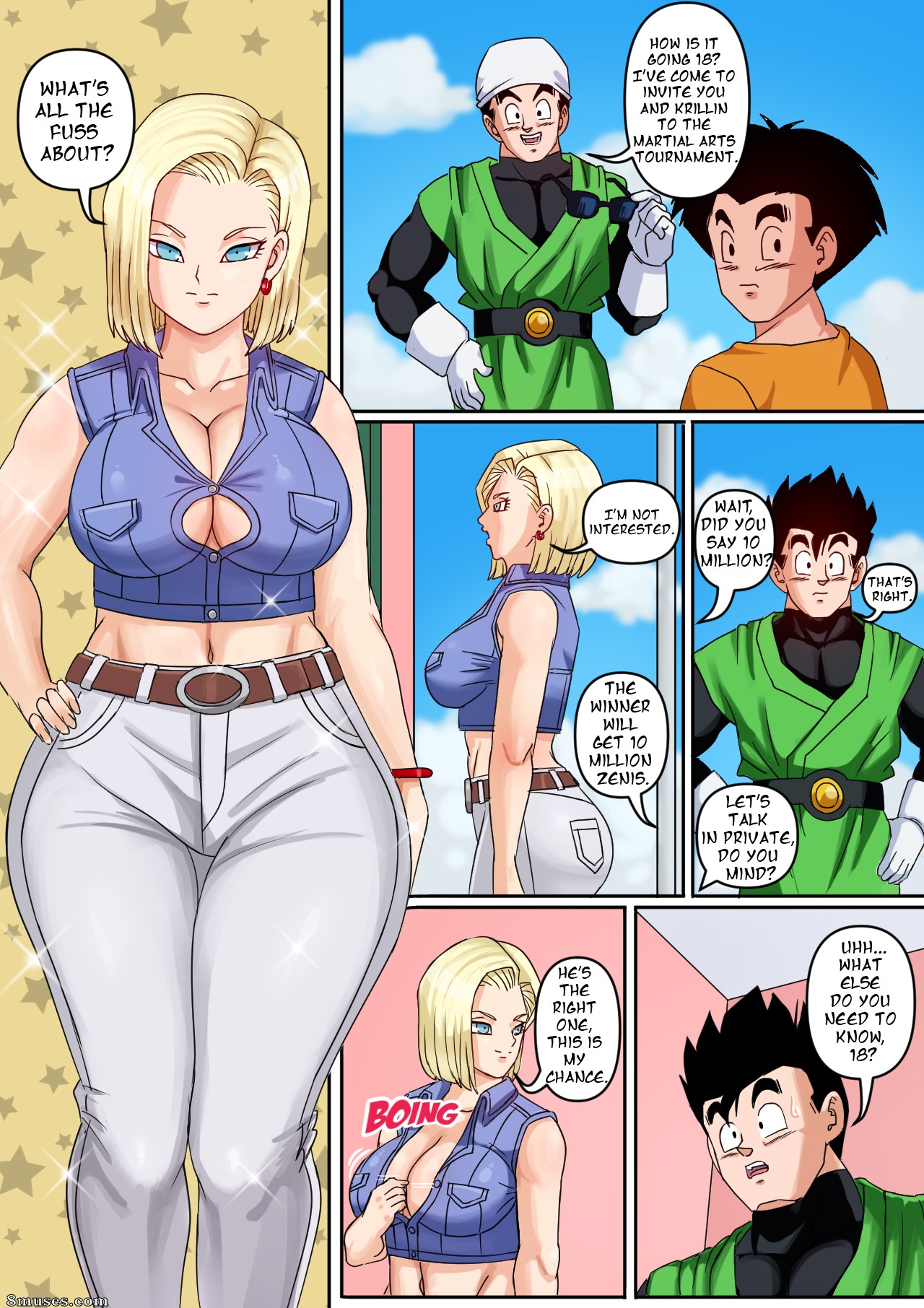 Android 18 & Gohan - Número 1 - Página 5