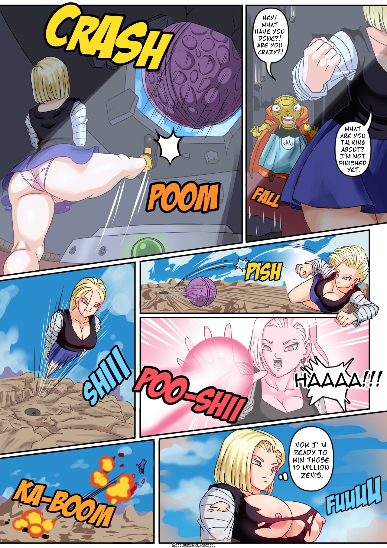 Android 18 & Gohan - Issue 1 - Page 28