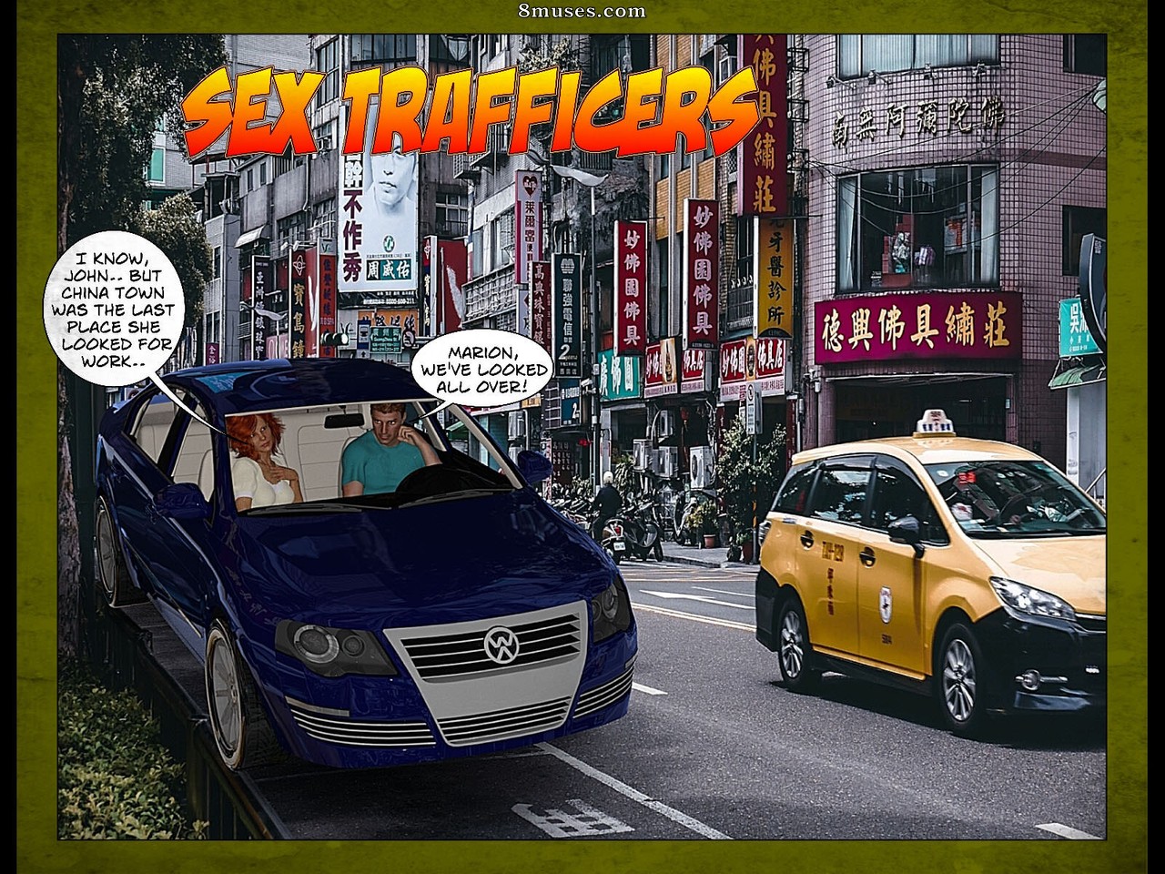 Sex Trafficers - Issue 1 - Page 1