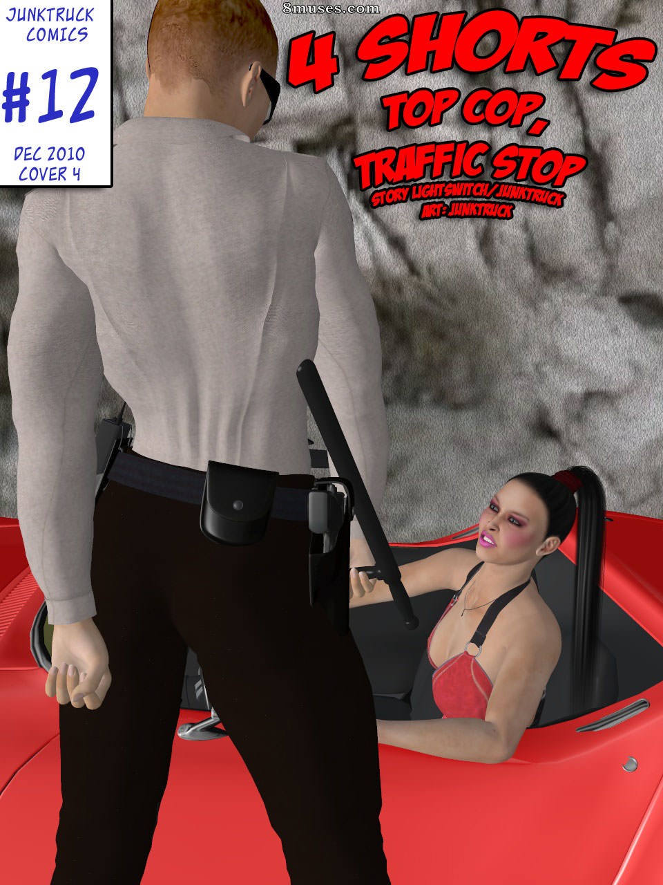 Junktruck - 4 Shorts 4 - Top Cop, Traffic Stop - Page 1