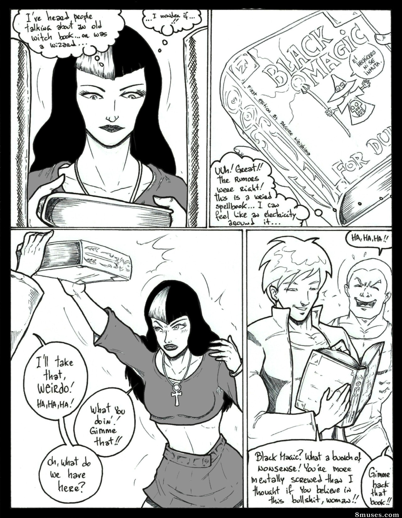 Quadrinhos de músculo feminino poderoso - Artesanato robusto - Página 4