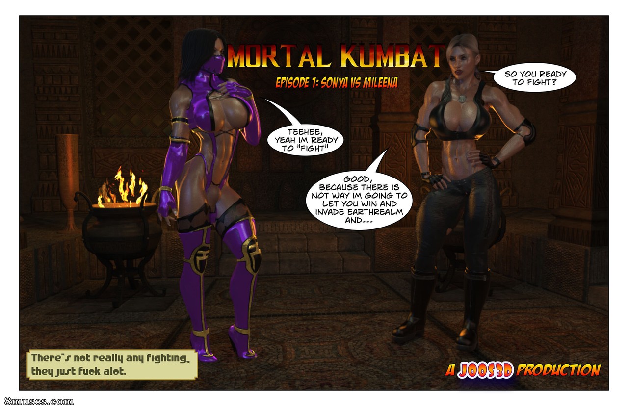 Joos3dart - Sonya vs Mileena - Página 1