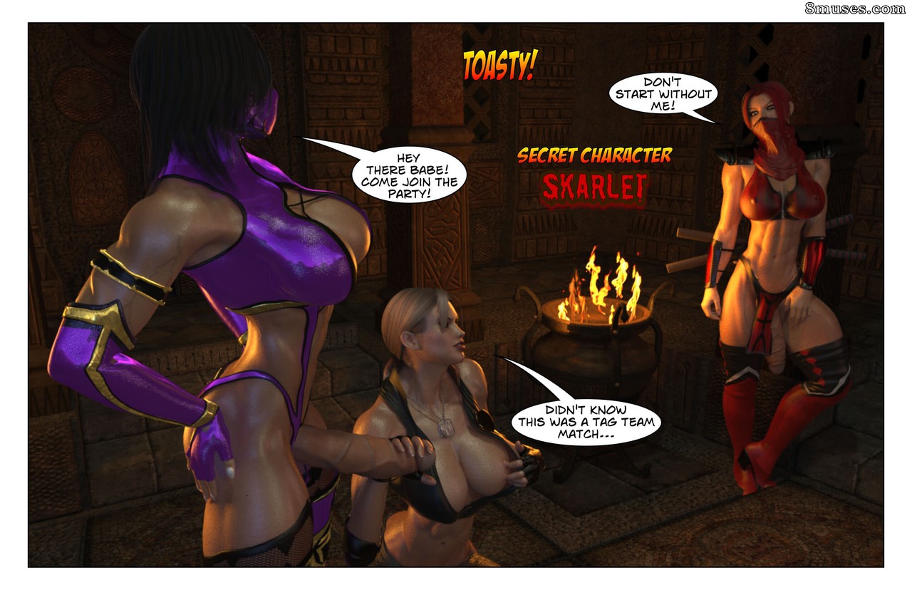 Joos3dart - Sonya contre Mileena - Page 4