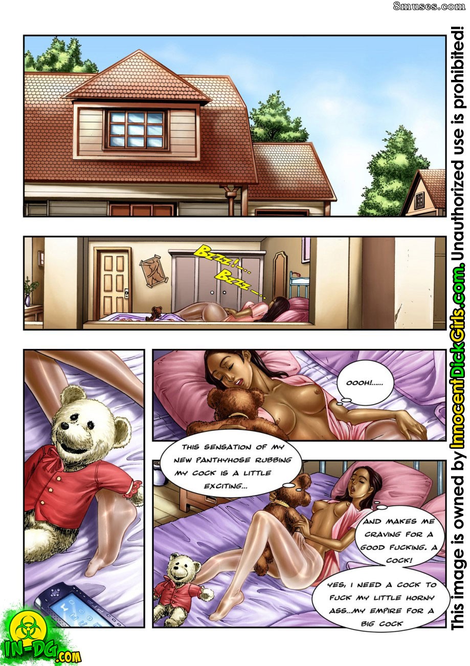 Innocent Dickgirls Comics - O consertador surpreendido - Página 2