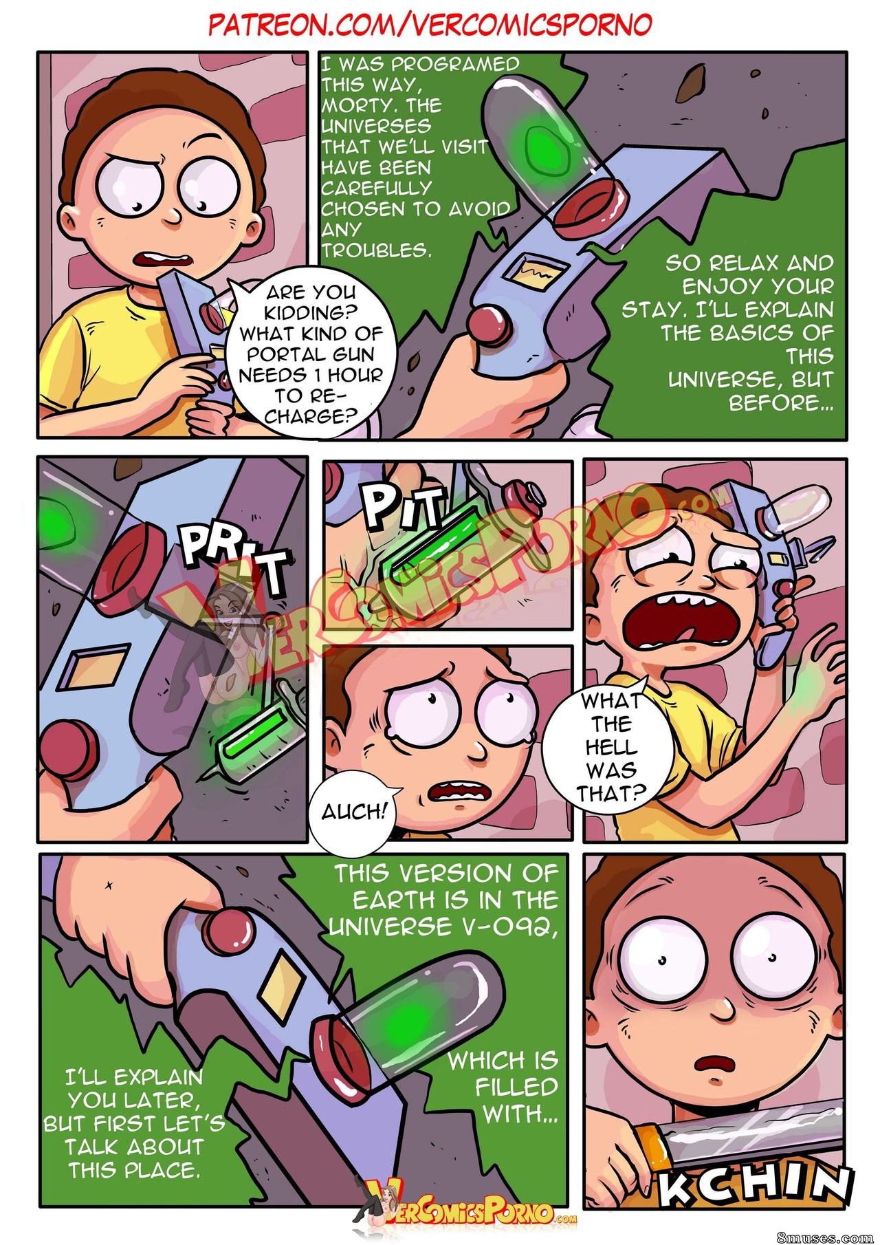 Rick & Morty - Pleasure Trip - English - Issue 1 - Page 9