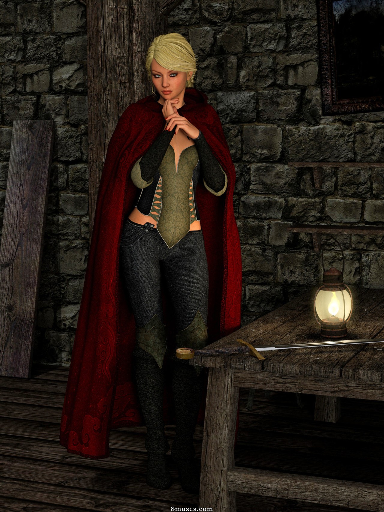 Hibbli3D - Cavaleira Elayne - Ilusões traiçoeiras - Página 8