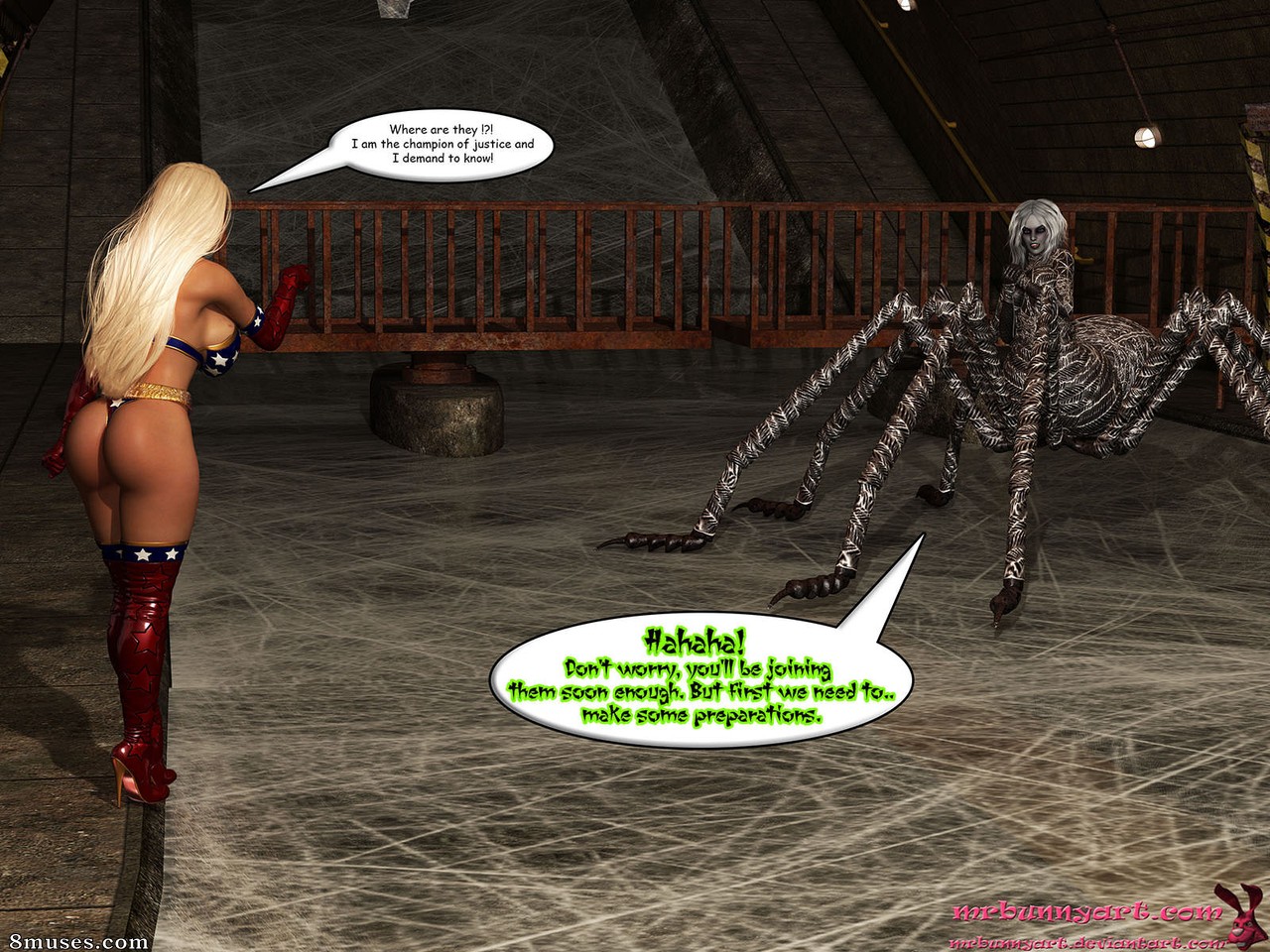 MrBunny Comics - Halloween 2017 - Patriotica contre Arachnia - Page 12