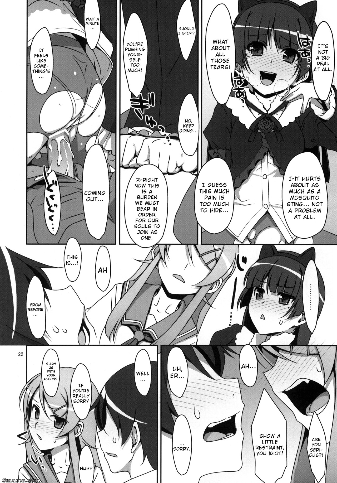 Ore no imouto ga konna ni kawaii wake ga nai - O livro que não me deixa dormir por brigar com a gato preta e a irmã - Página 21
