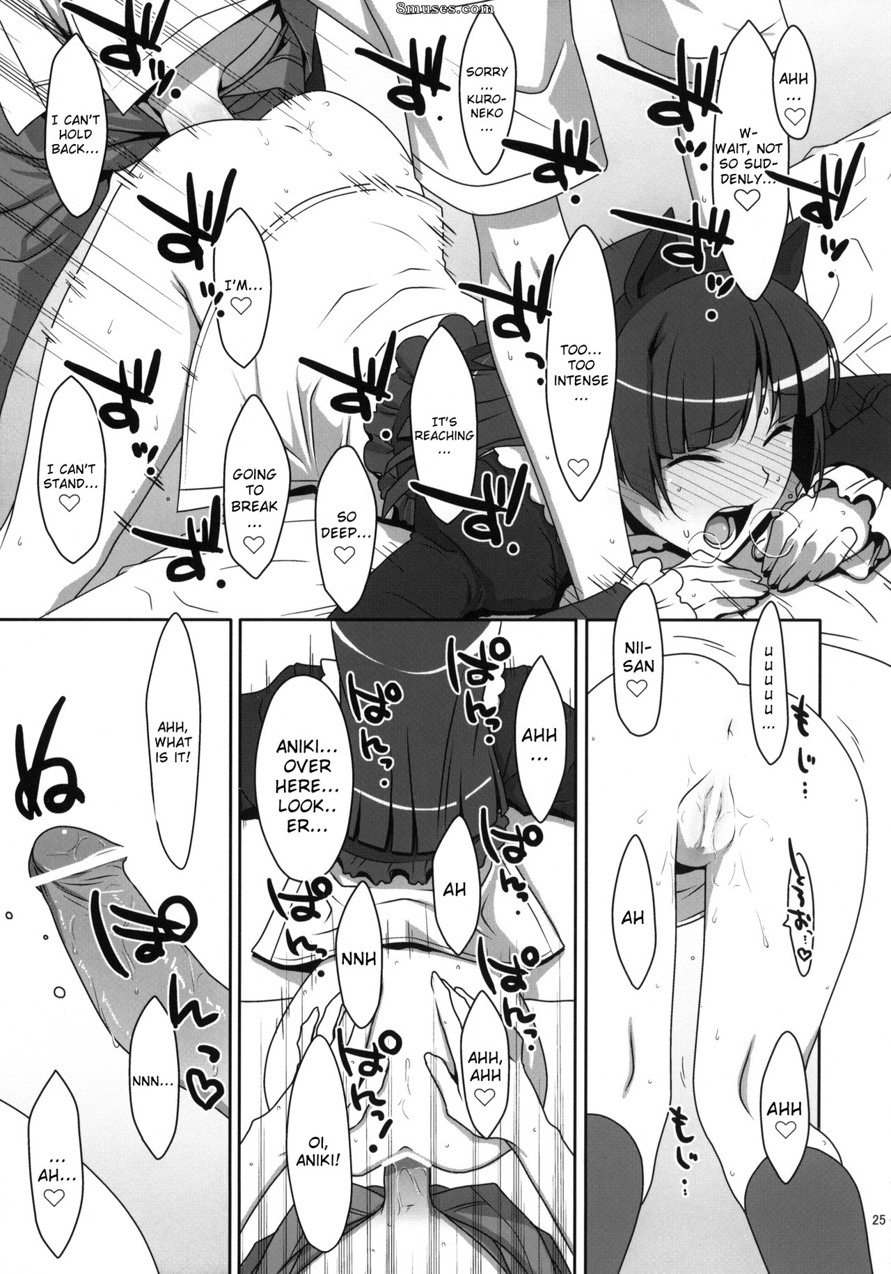 Ore no imouto ga konna ni kawaii wake ga nai - Kuroneko to Imouto ni Kenka Suru Hodo Aisarete Nemurenai Hon - Page 24