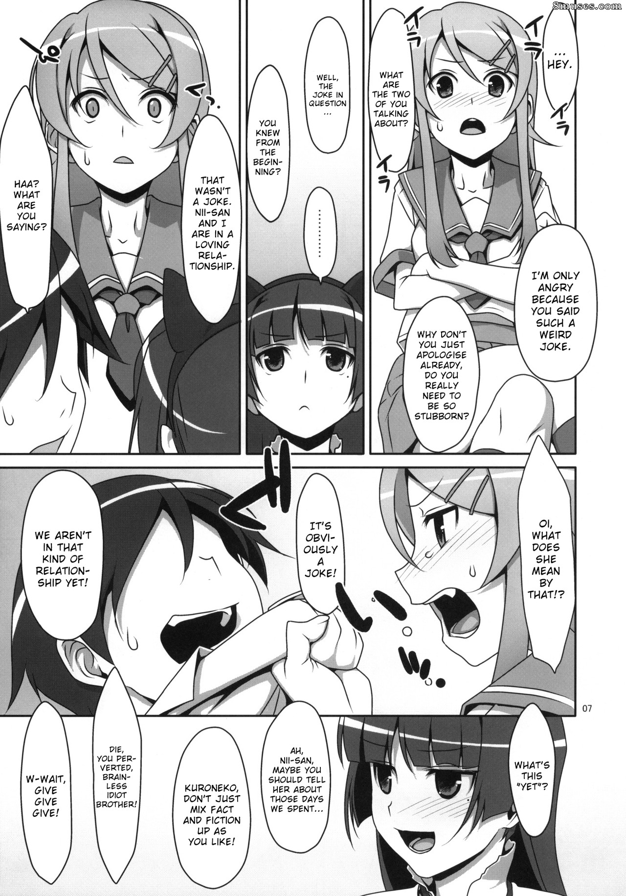 Ore no imouto ga konna ni kawaii wake ga nai - O livro que não me deixa dormir por brigar com a gato preta e a irmã - Página 6