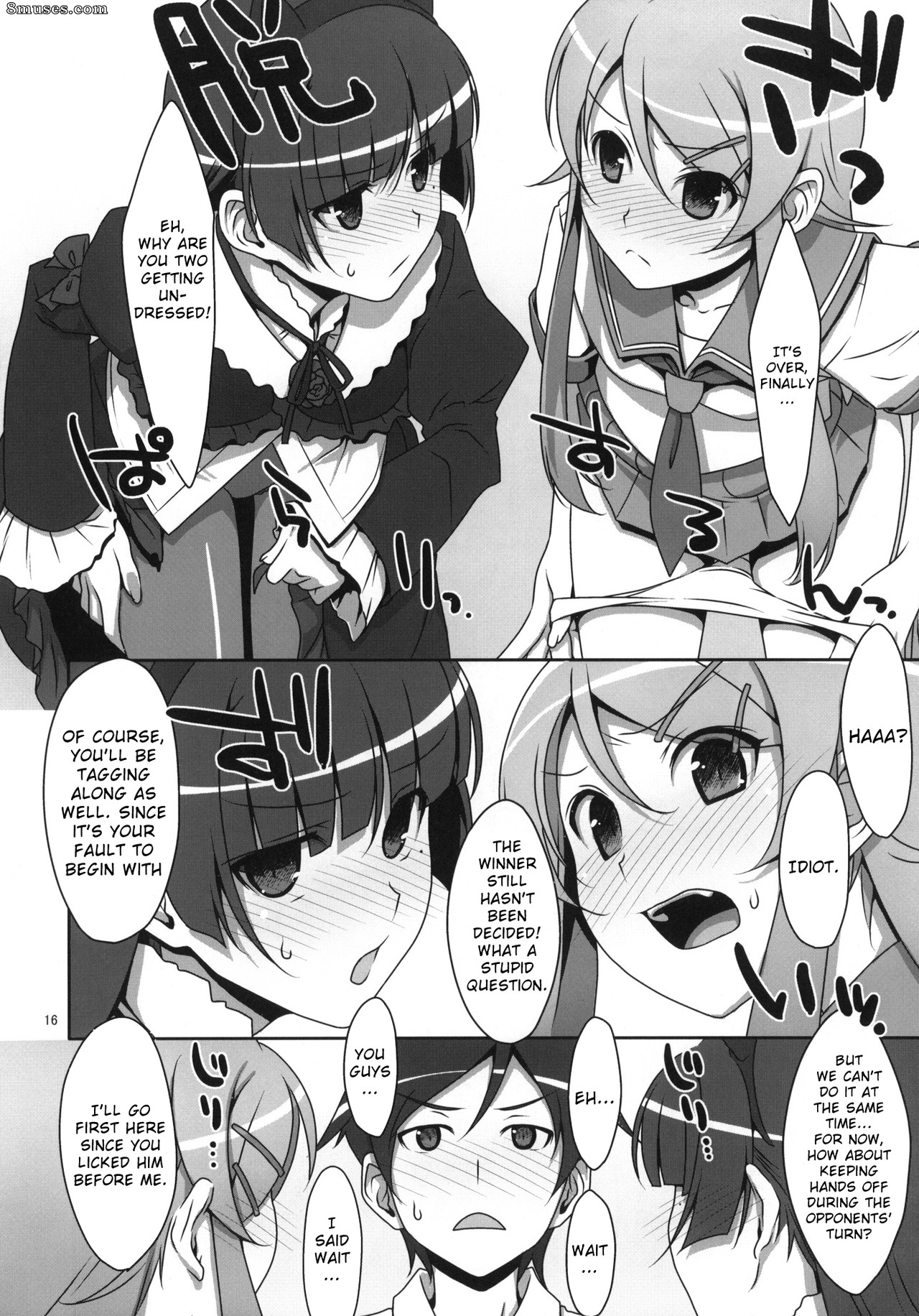 Ore no imouto ga konna ni kawaii wake ga nai - O livro que não me deixa dormir por brigar com a gato preta e a irmã - Página 15