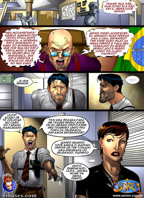 Seiren.com.br Comics - A volta do tarado Mascarado - Page 6
