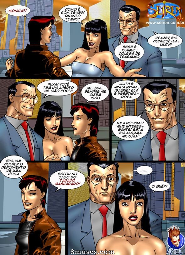 Seiren.com.br Comics - A volta do tarado Mascarado - Page 9