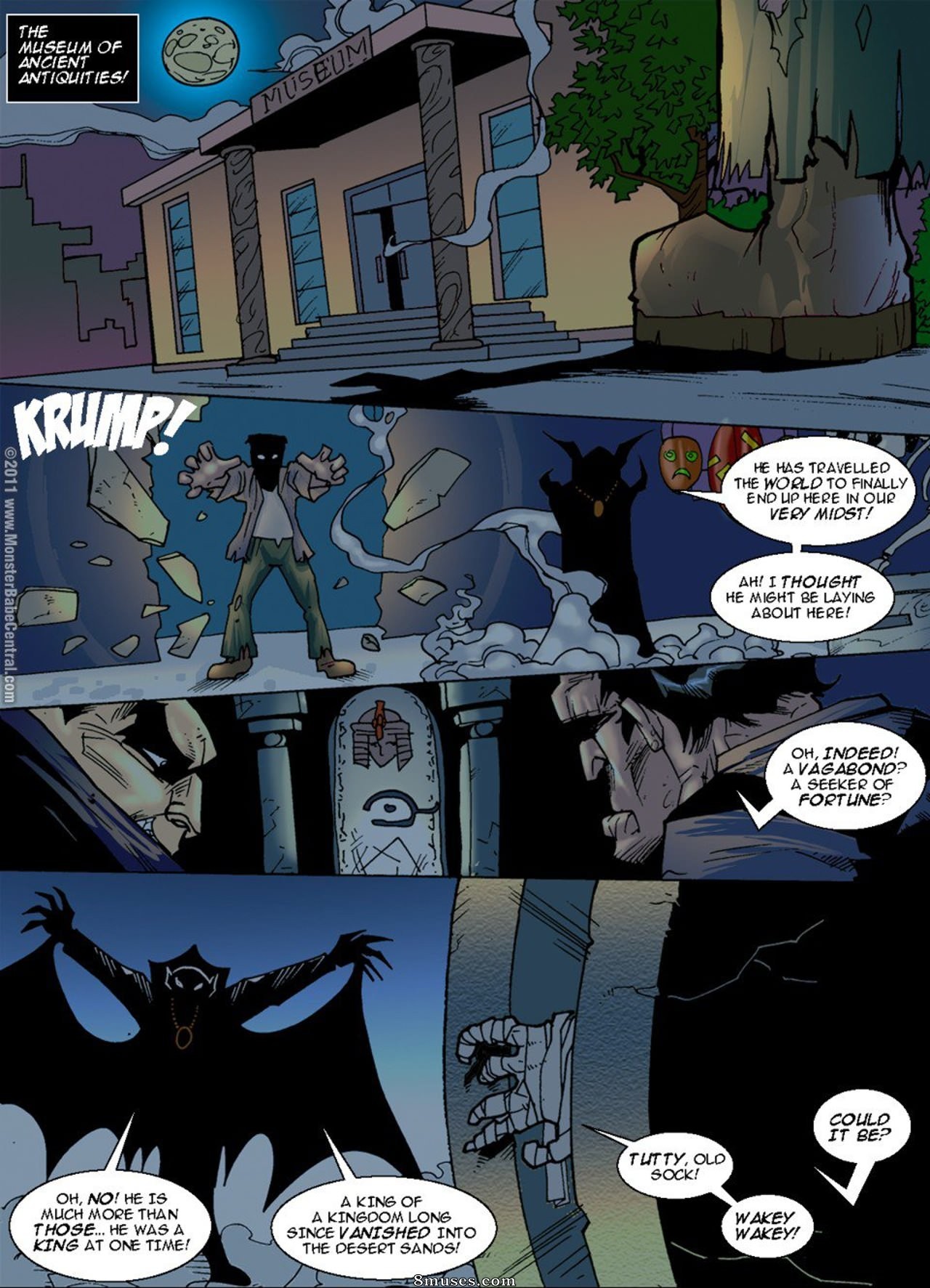 Monster Babe Central - The Fraternal Order Of Monsterous Gentlemen - Page 8