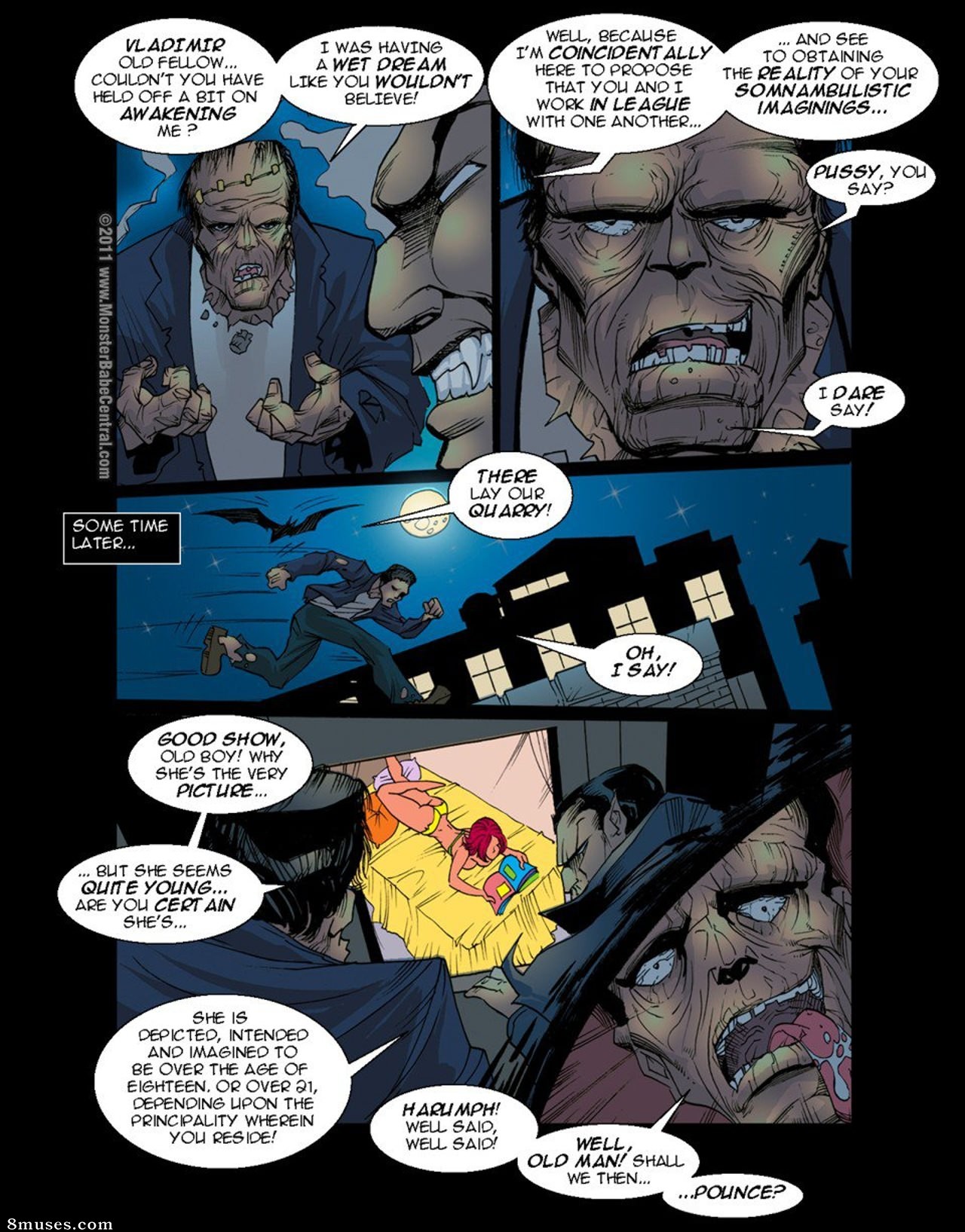 Monster Babe Central - The Fraternal Order Of Monsterous Gentlemen - Page 4