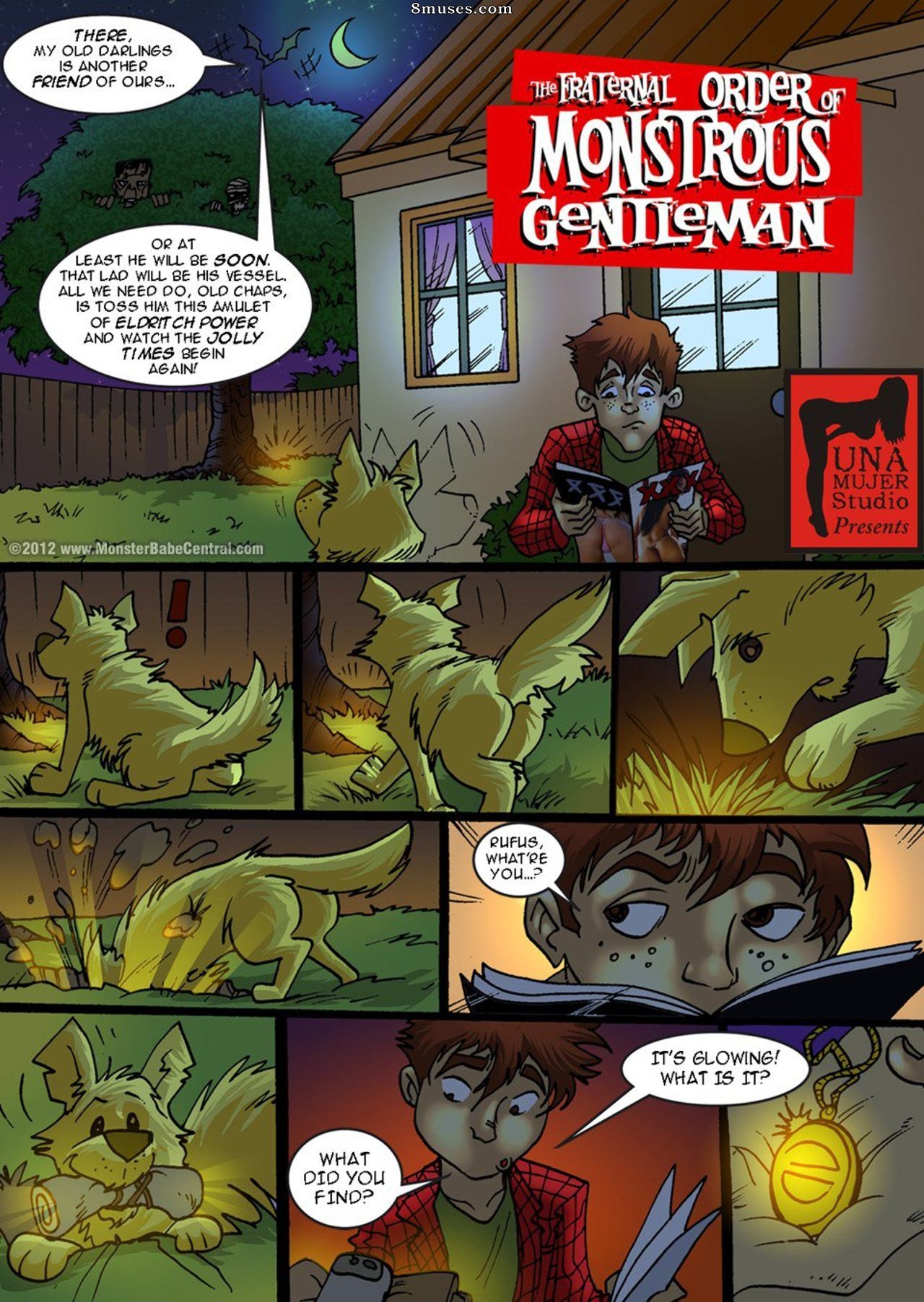Monster Babe Central - The Fraternal Order Of Monsterous Gentlemen - Page 12