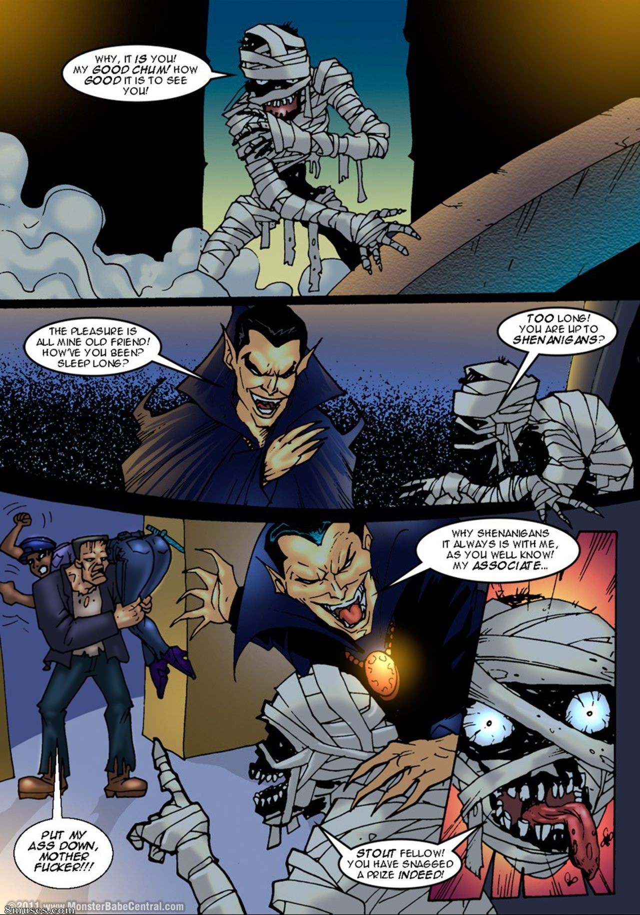 Centre des babes monstres - L'Ordre fraternel des gentlemen monstueux - Page 9