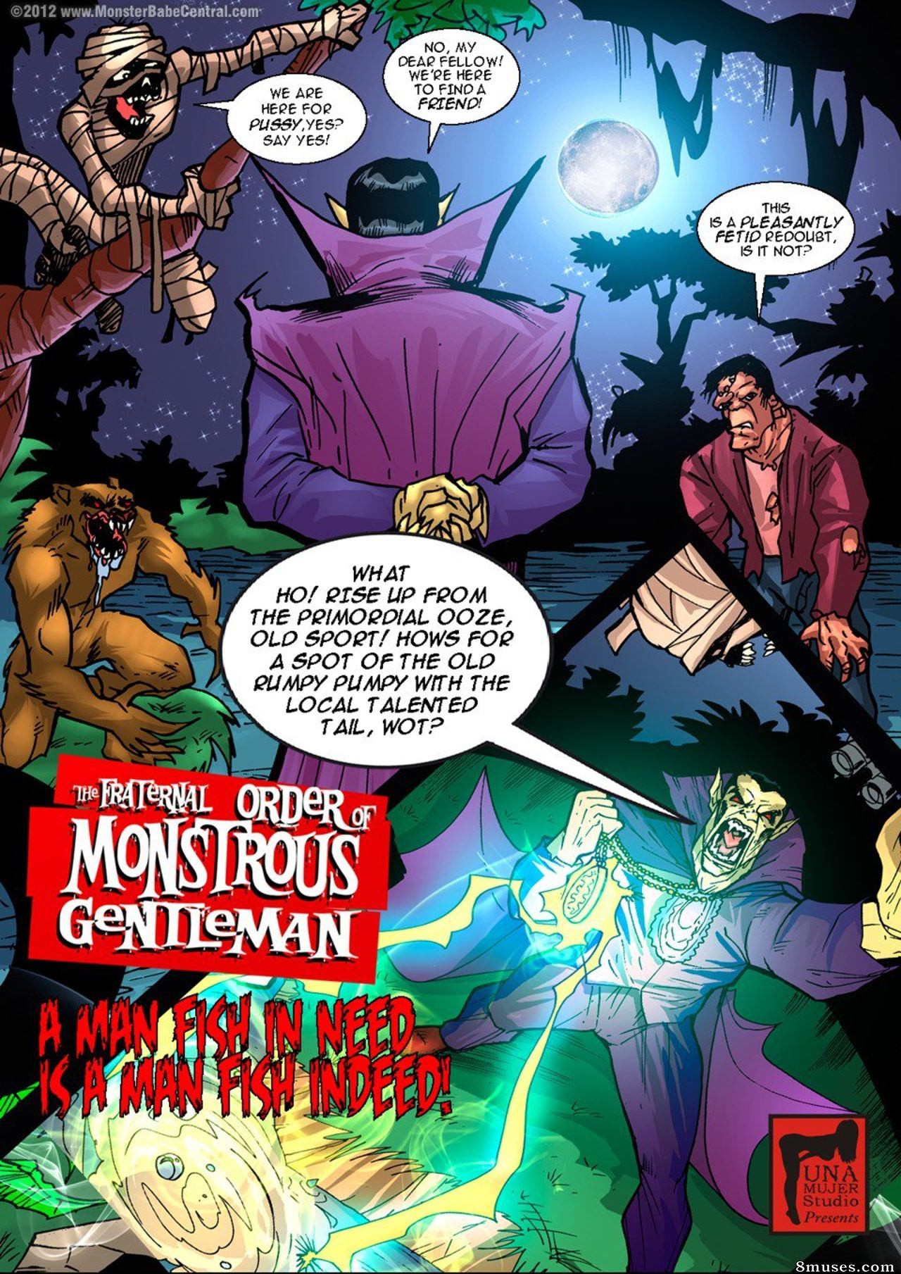 Monster Babe Central - The Fraternal Order Of Monsterous Gentlemen - Page 22