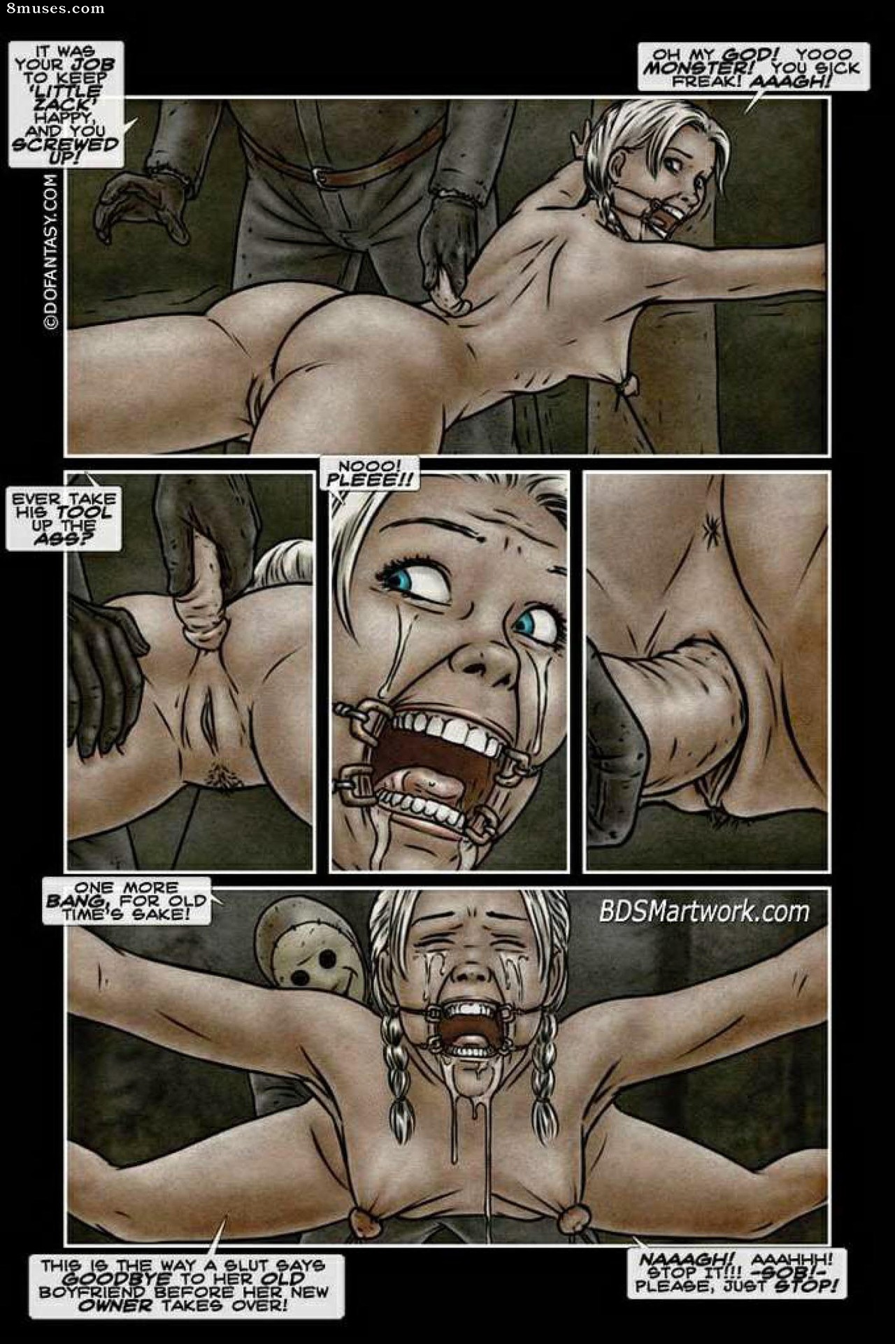 Dofantasy - BDSMArtwork Old Stuff - Terrorized Campgirls - Page 41
