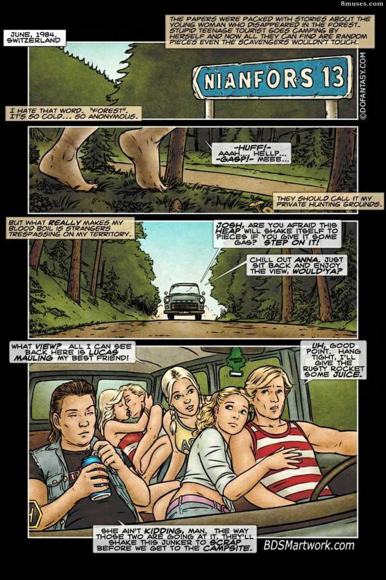 Dofantasy - BDSMArtwork Old Stuff - Terrorized Campgirls - Page 2