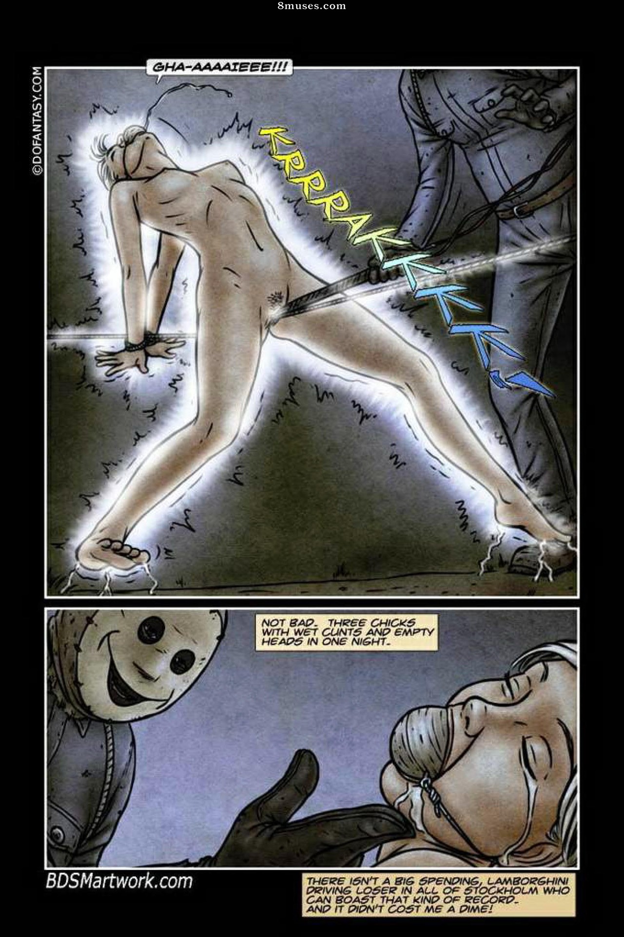 Dofantasy - BDSMArtwork Old Stuff - Terrorized Campgirls - Page 38