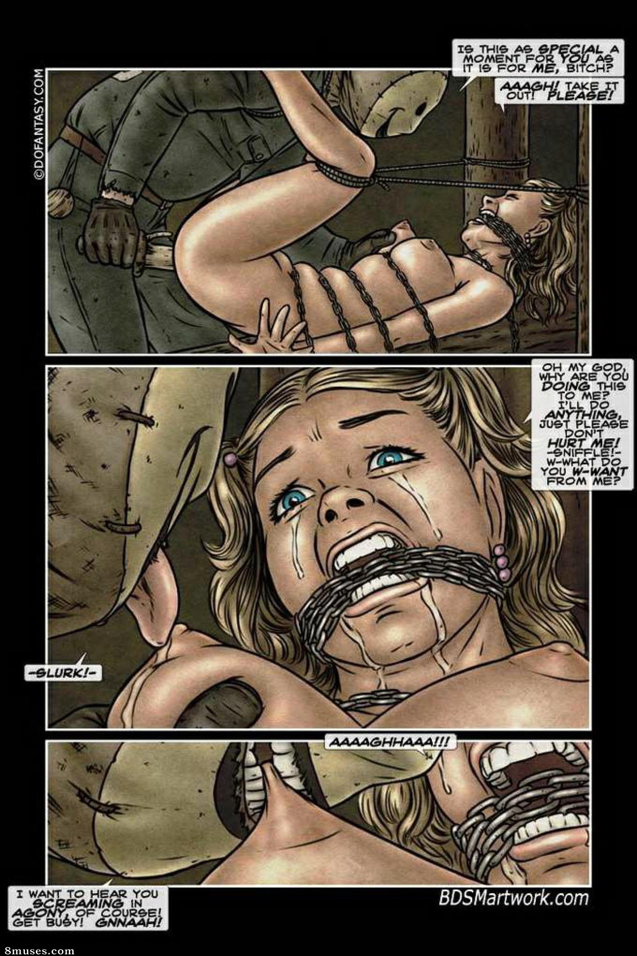 Dofantasy - BDSMArtwork Old Stuff - Terrorized Campgirls - Page 27