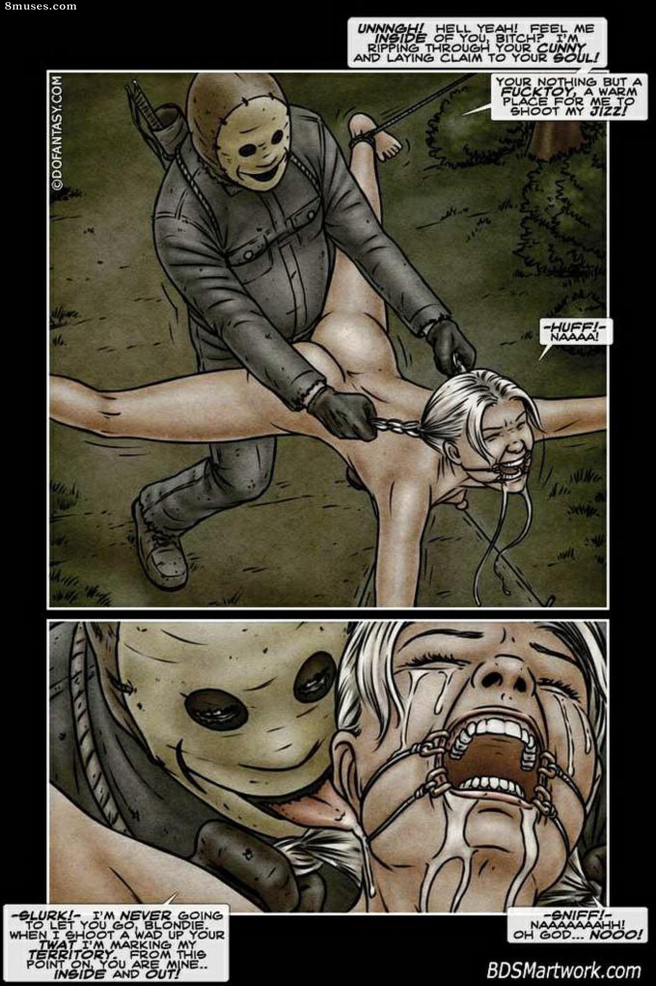 Dofantasy - BDSMArtwork Old Stuff - Terrorized Campgirls - Page 43