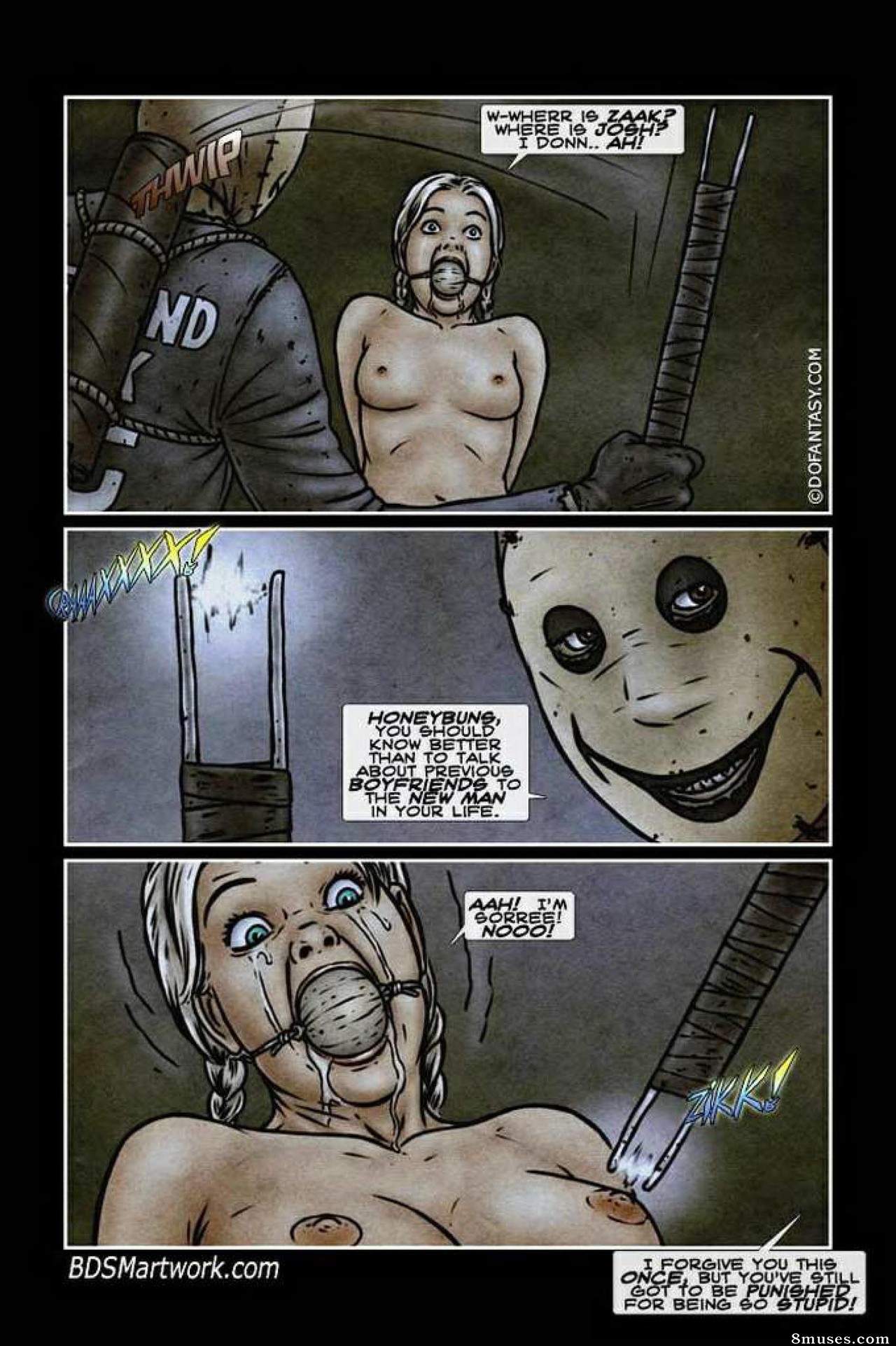 Dofantasy - BDSMArtwork Old Stuff - Terrorized Campgirls - Page 36