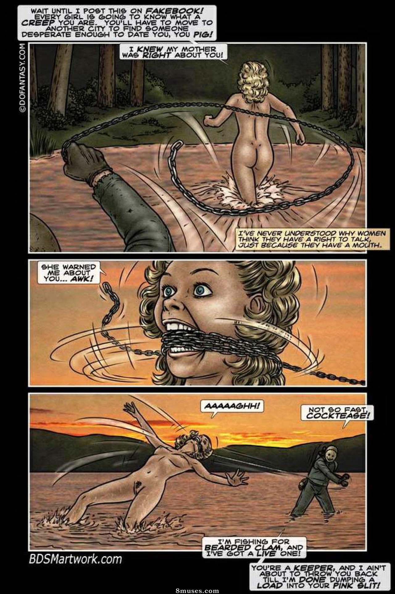 Dofantasy - BDSMArtwork Old Stuff - Terrorized Campgirls - Page 22