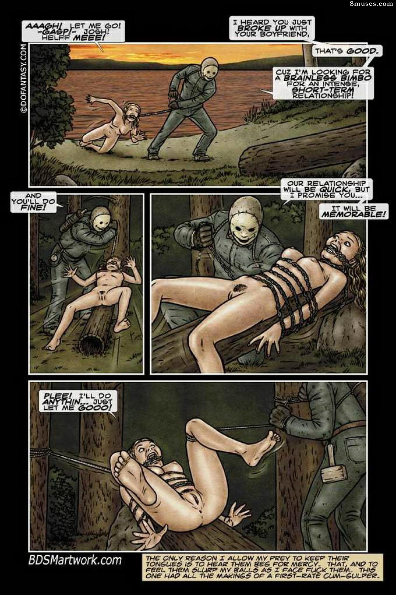 Dofantasy - BDSMArtwork Old Stuff - Terrorized Campgirls - Page 23