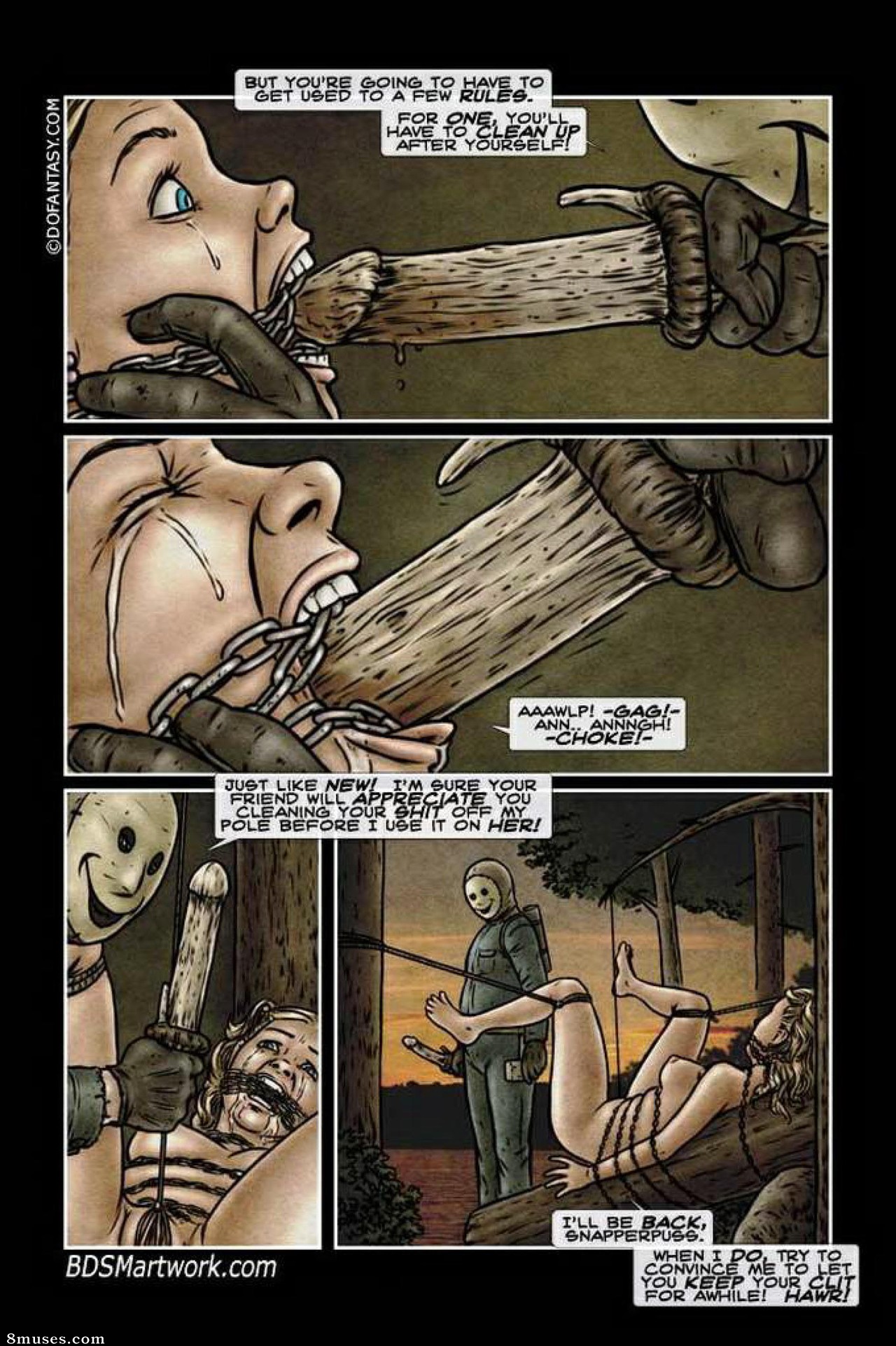 Dofantasy - BDSMArtwork Old Stuff - Terrorized Campgirls - Page 29