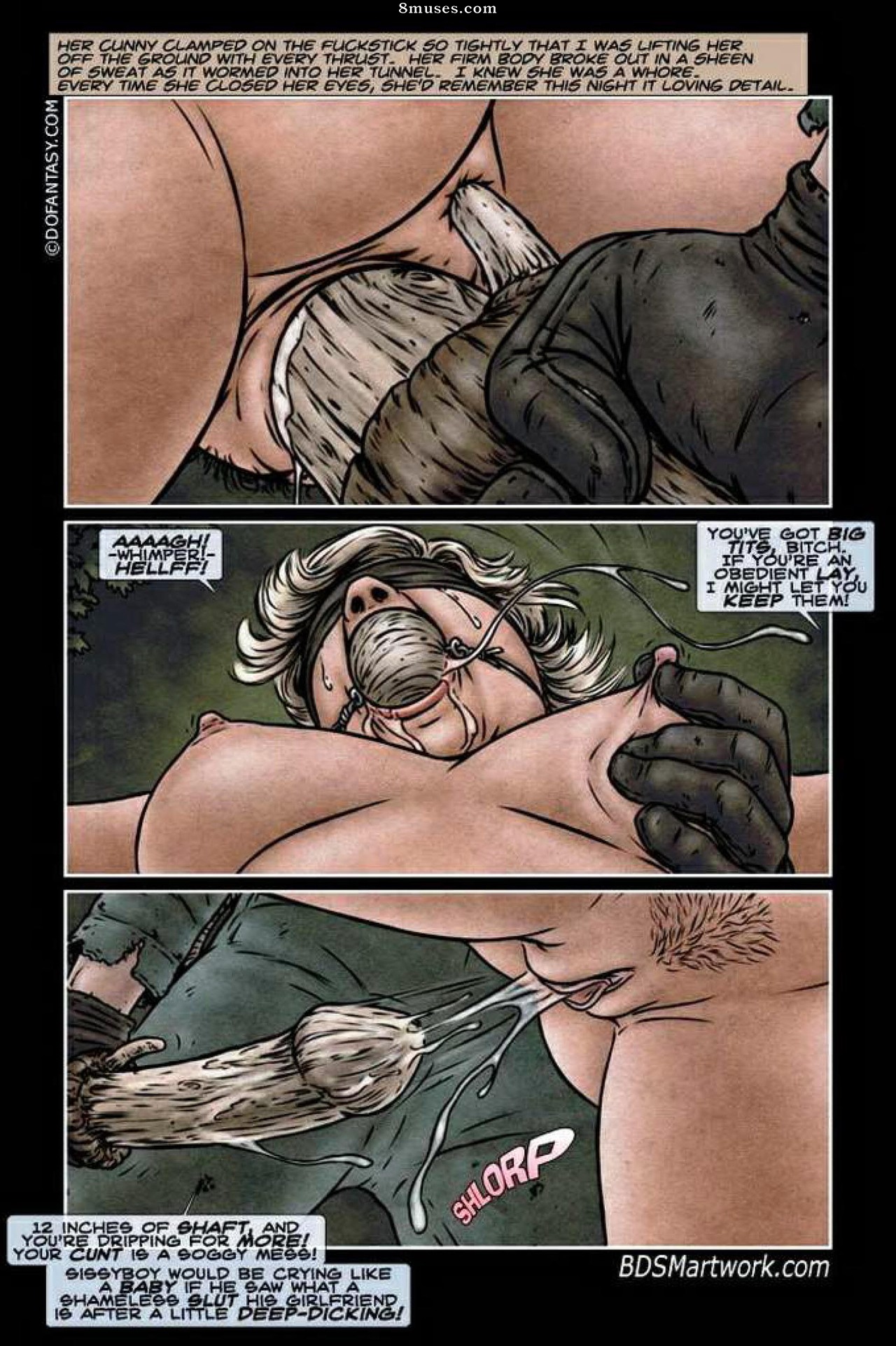 Dofantasy - BDSMArtwork Old Stuff - Terrorized Campgirls - Page 11