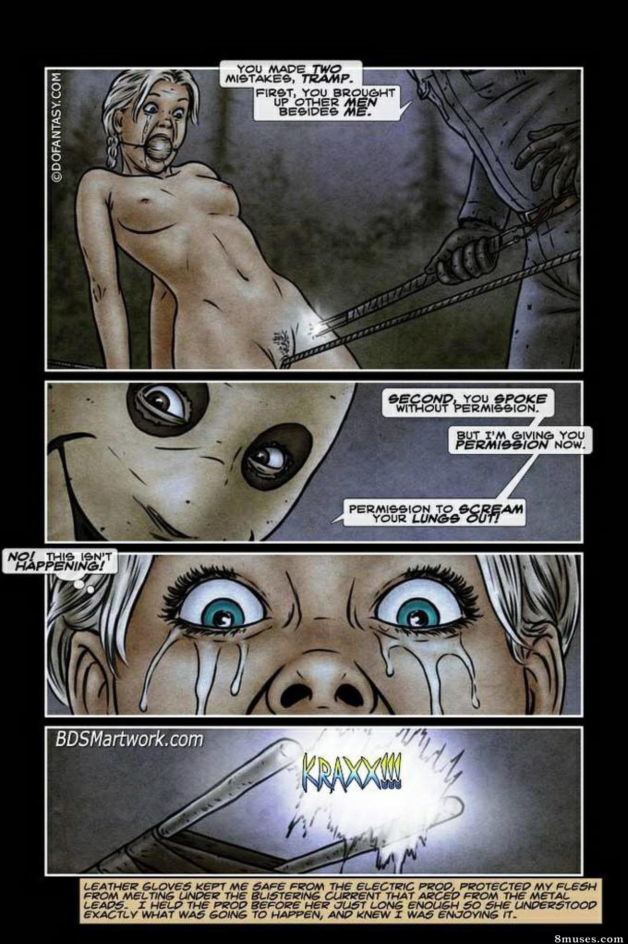 Dofantasy - BDSMArtwork Old Stuff - Terrorized Campgirls - Page 37