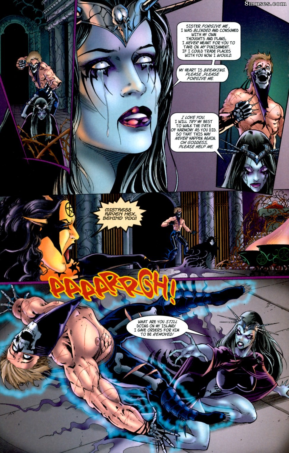BroadSword Comics - Tarot - Witch of the Black Rose 011 - Page 19